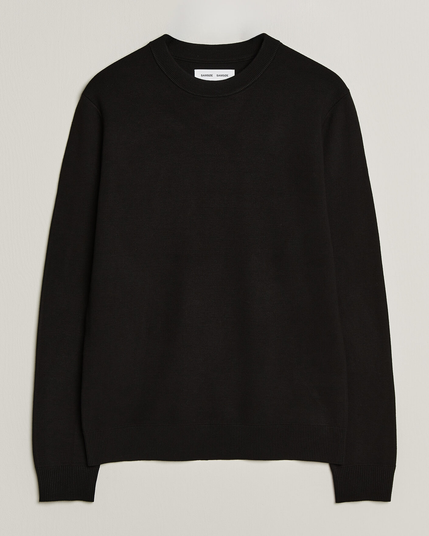 Herr | Tröjor | Samsøe Samsøe | Matt Crew Neck Sweater Black