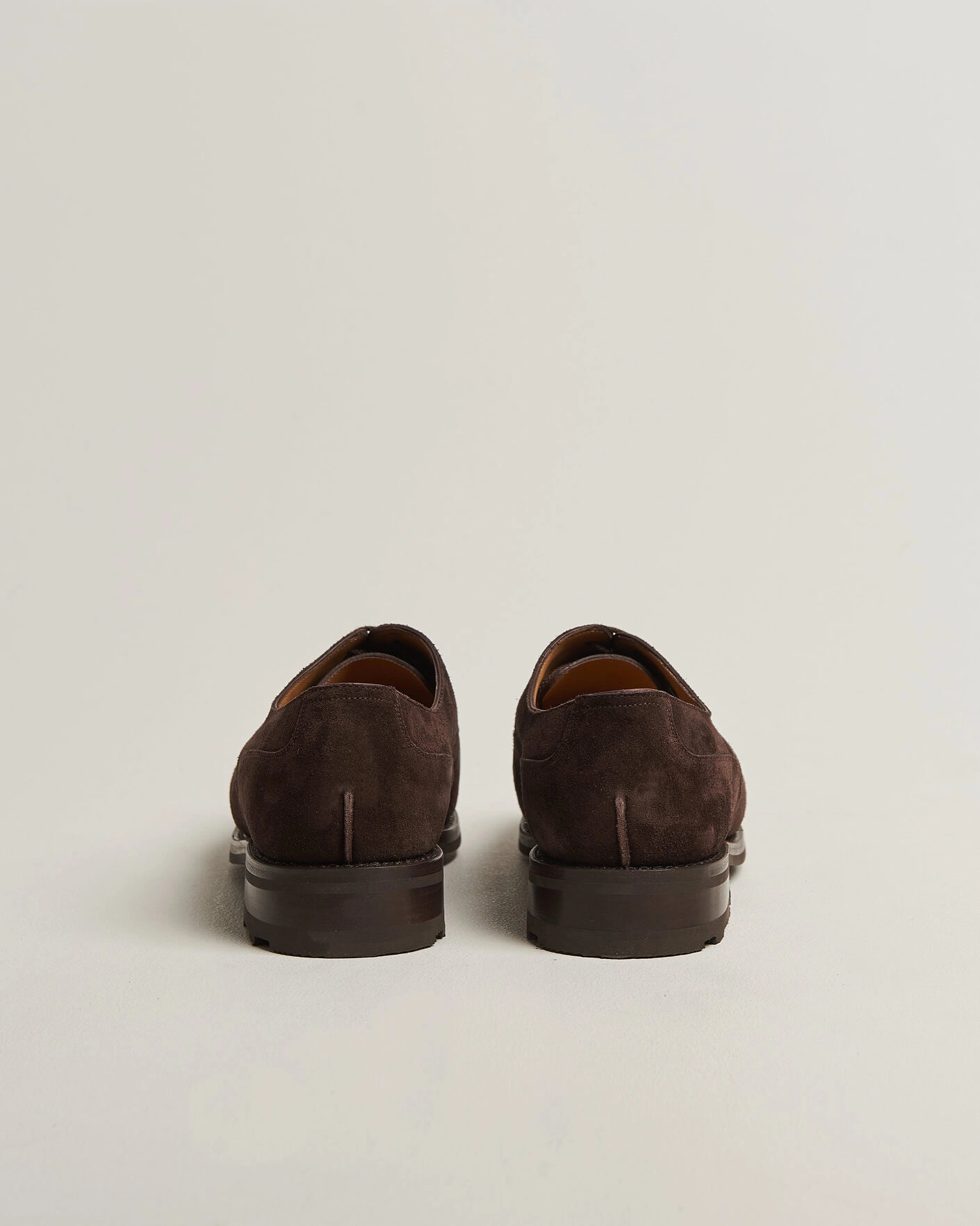 Herr | Derbys | J.M. Weston | Golf Derby Dark Brown Suede