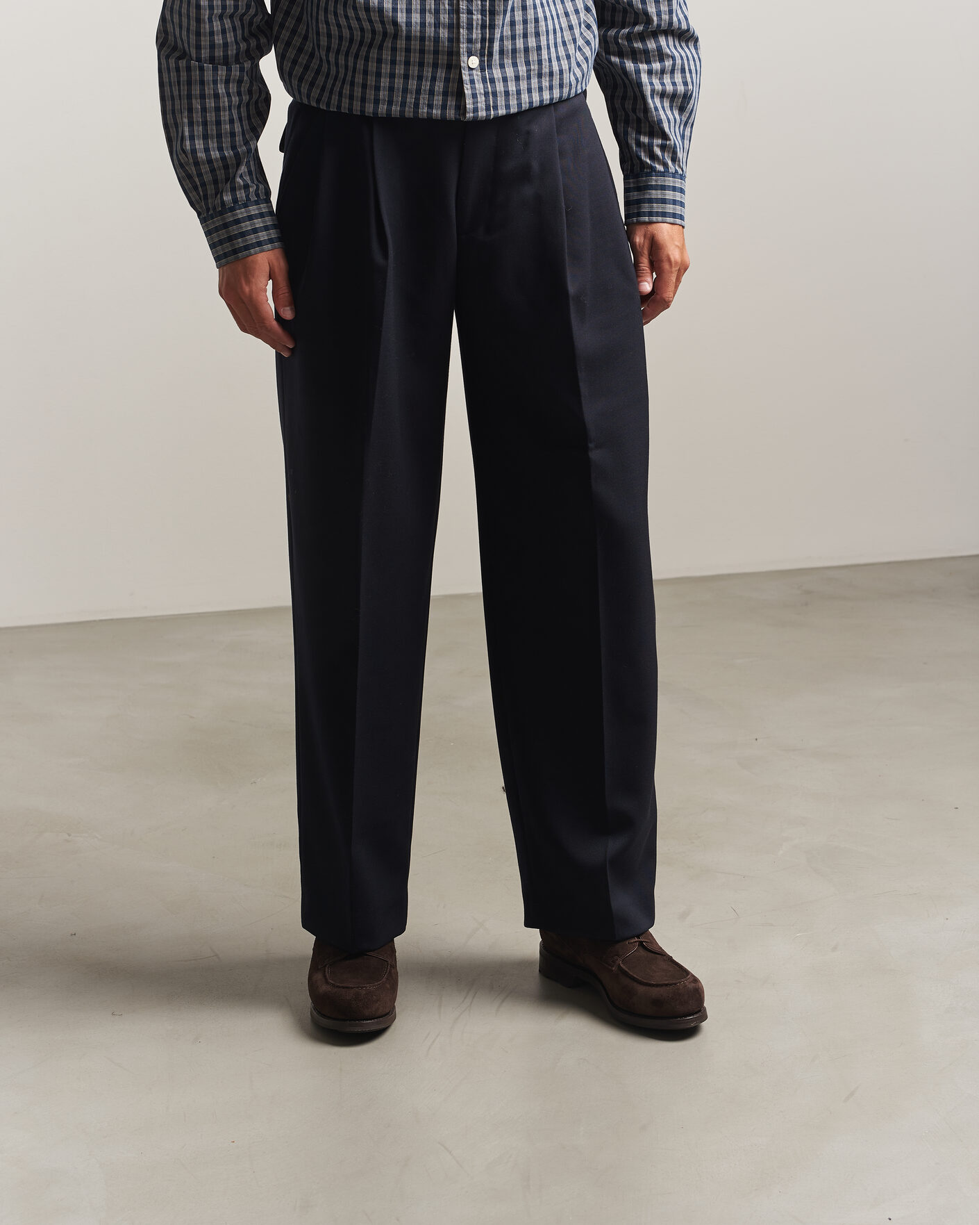 Herr | Derbys | J.M. Weston | Golf Derby Dark Brown Suede