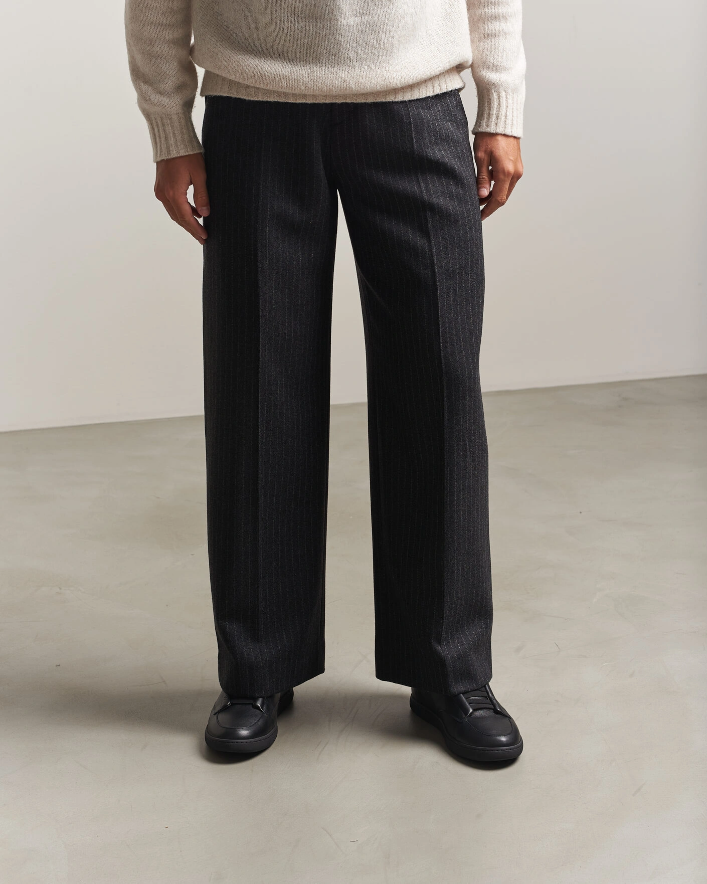 Herr | Sneakers | J.M. Weston | Dress Sneaker Black Nappa