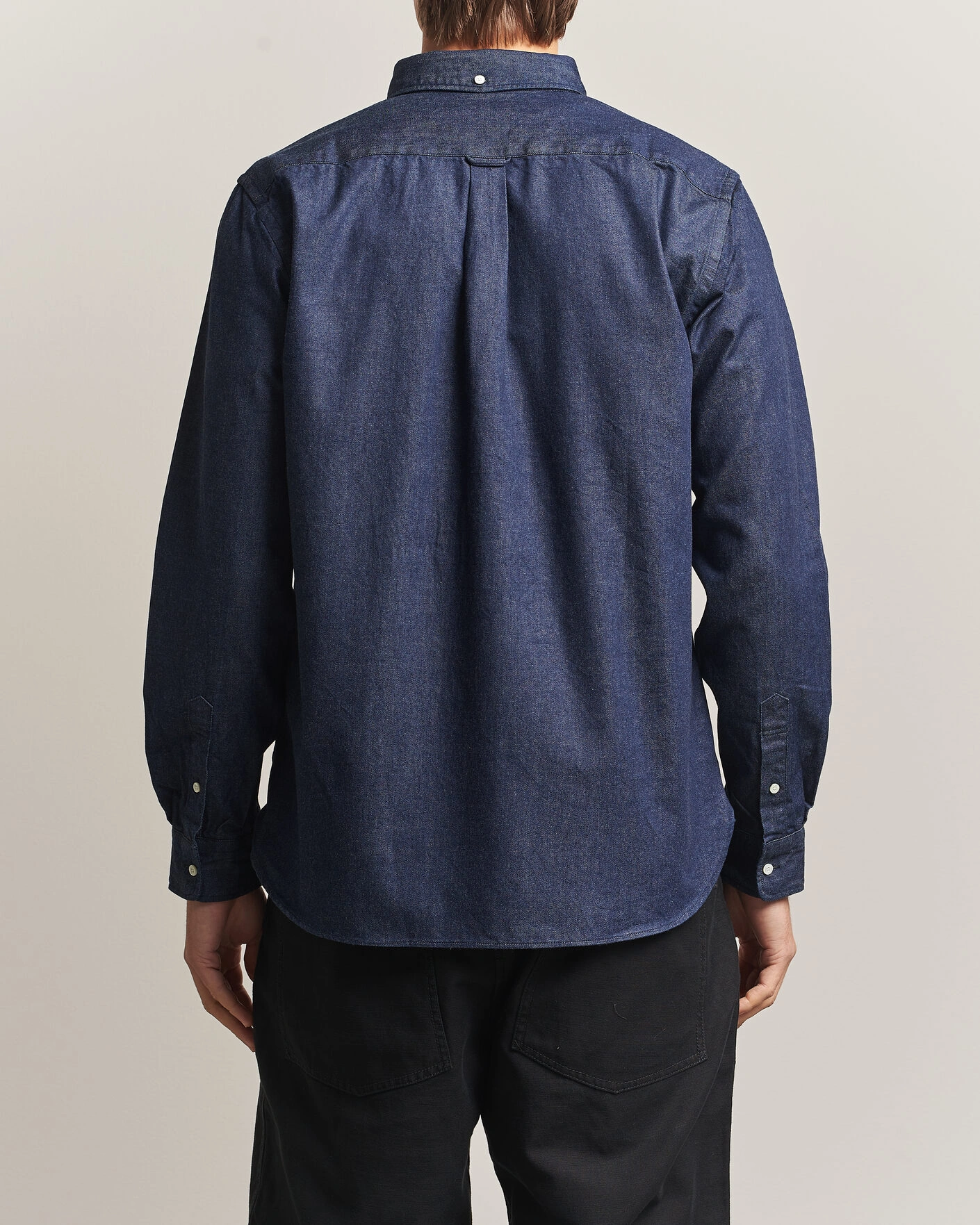 Herr | Skjortor | BEAMS PLUS | Denim Button Down Shirt Indigo