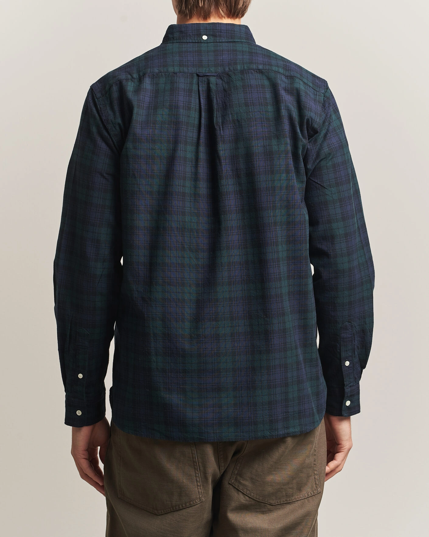 Herr | Skjortor | BEAMS PLUS | Button Down Shirt Black Watch
