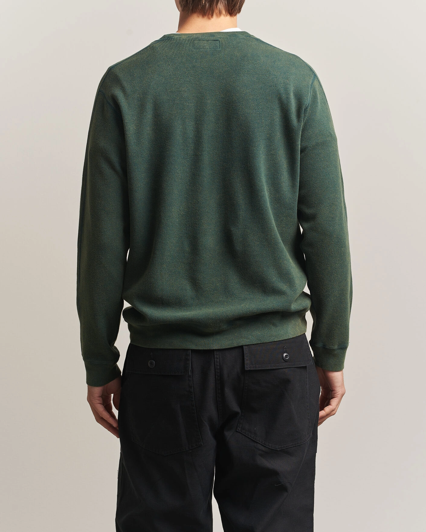 Herr | T-Shirts | BEAMS PLUS | Fade Thermal Crew Green