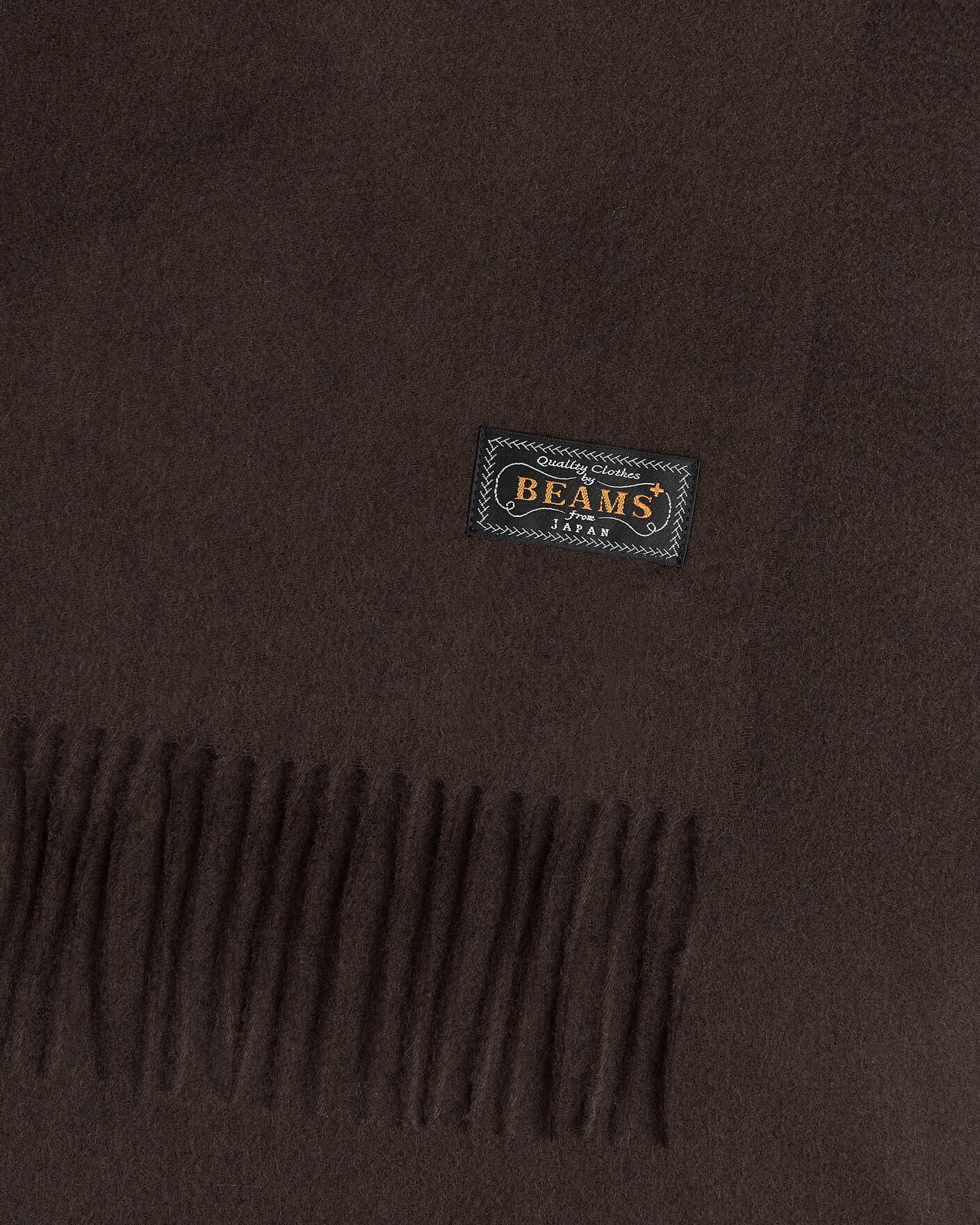 Herr | Halsdukar | BEAMS PLUS | Cashmere Scarf Dark Brown