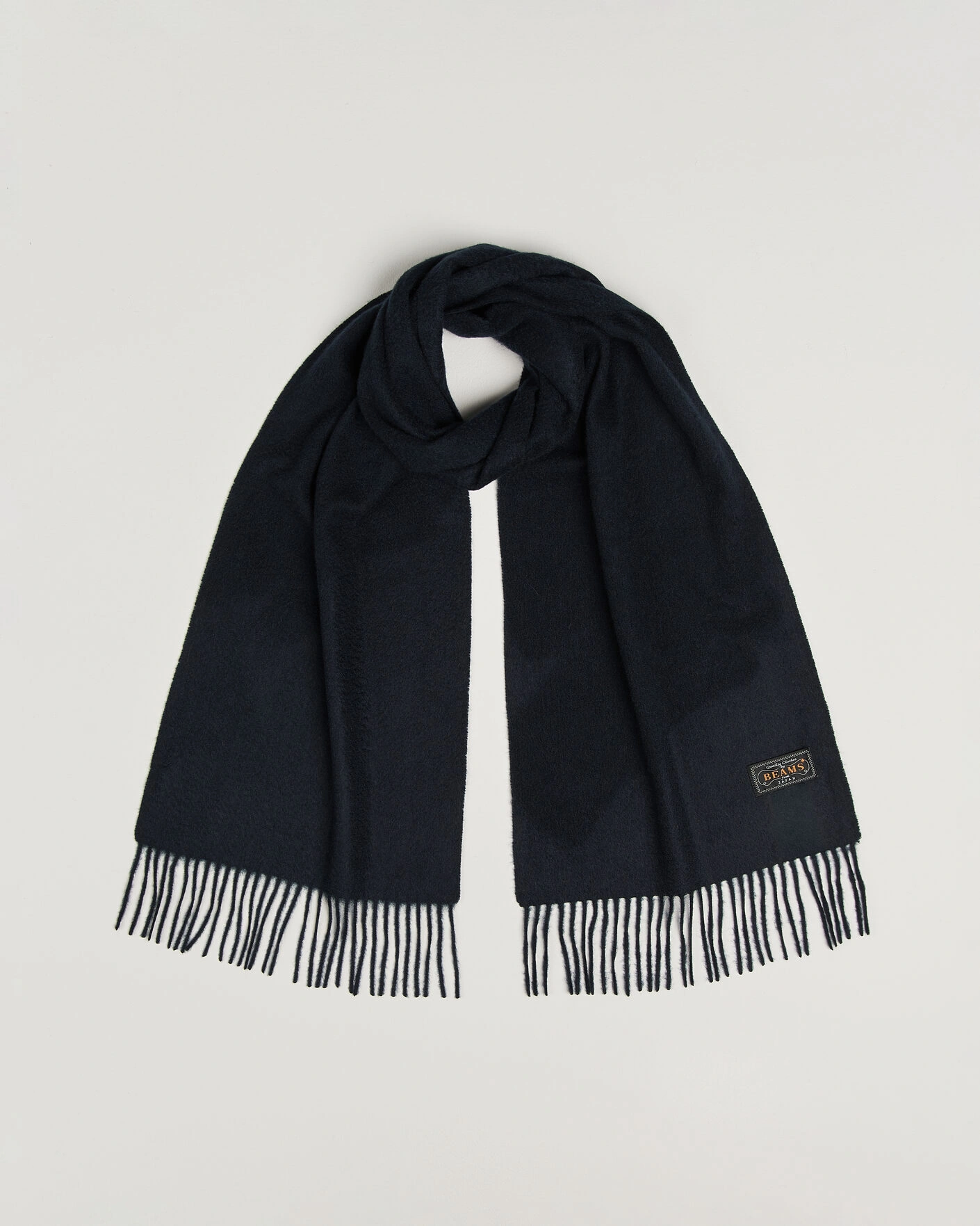 Herr | Halsdukar | BEAMS PLUS | Cashmere Scarf Navy
