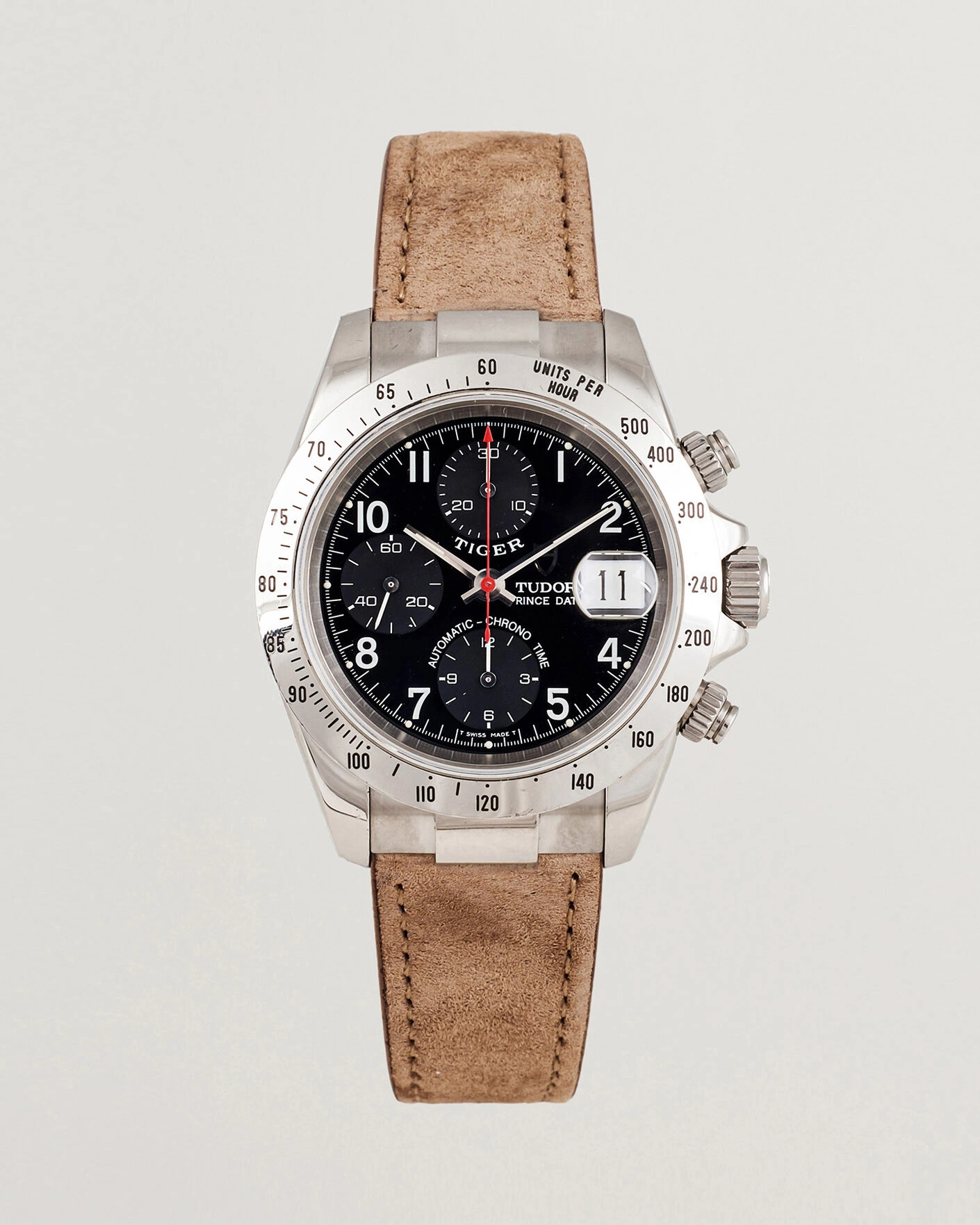 Herr | Pre-Owned & Vintage Watches | Tudor Pre-Owned | Prince Date Tiger Chrono