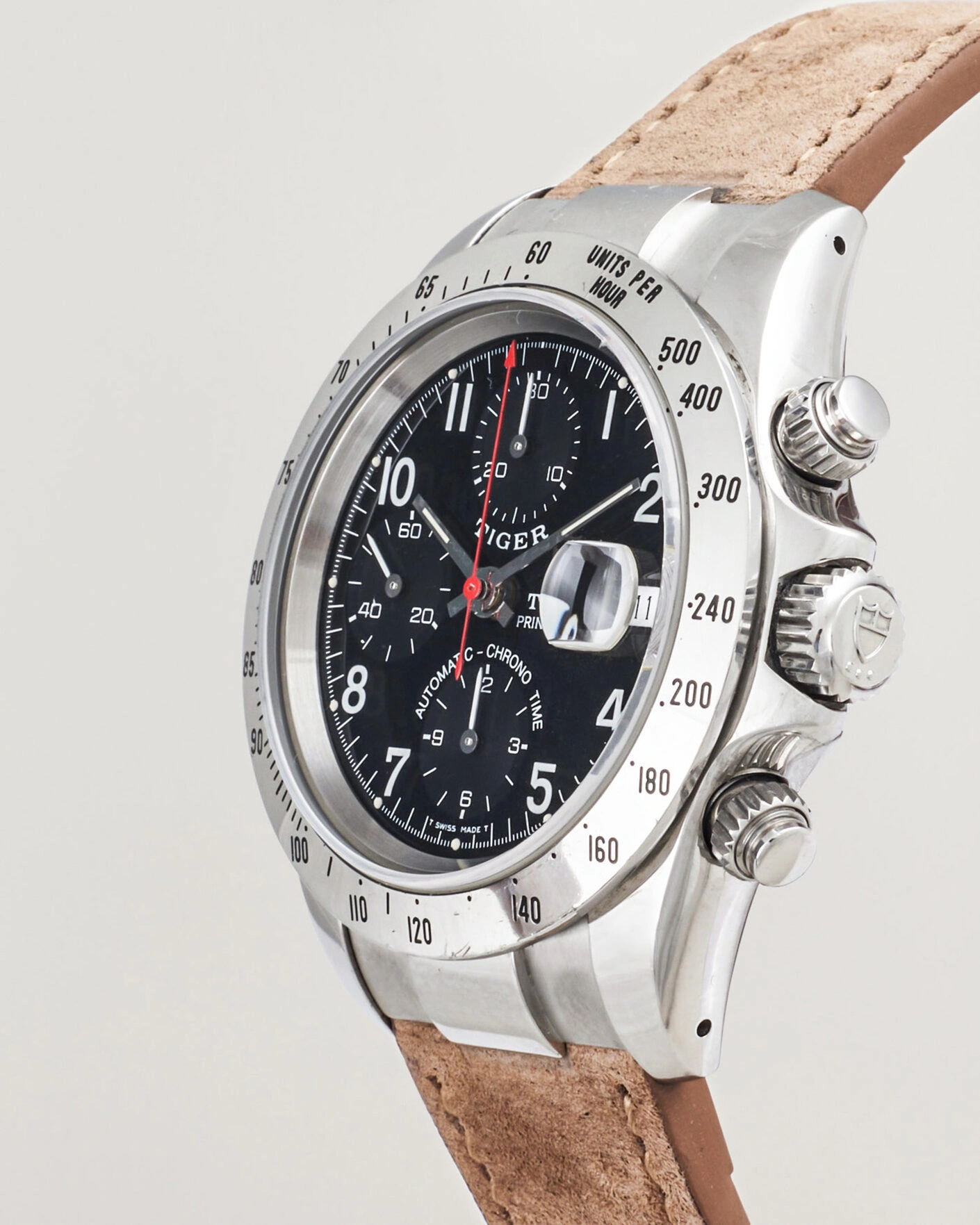Herr | Pre-Owned & Vintage Watches | Tudor Pre-Owned | Prince Date Tiger Chrono