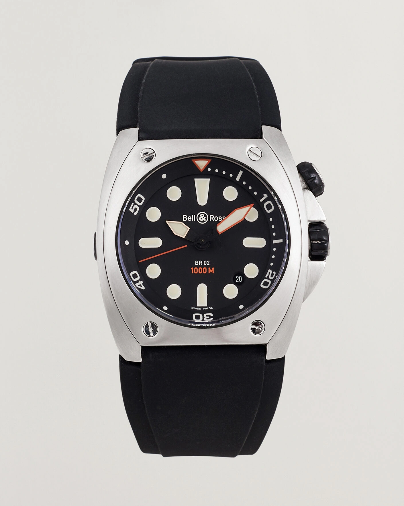 Herr | Pre-Owned & Vintage Watches | Bell & Ross Pre-Owned | BR02-20 Steel 