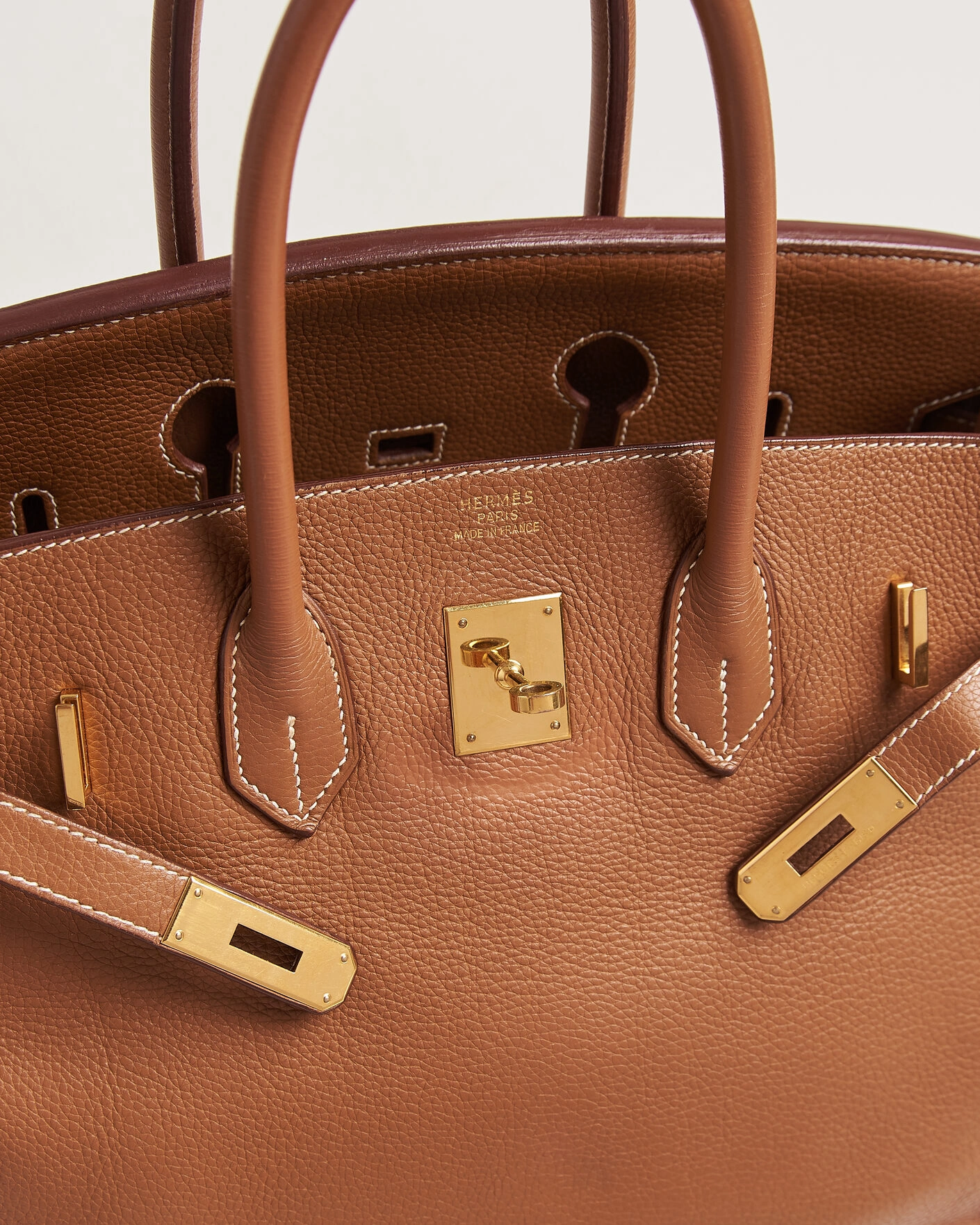 Herr | Pre-Owned & Vintage Bags | Hermès Pre-Owned | Birkin 35 Togo Leather Gold