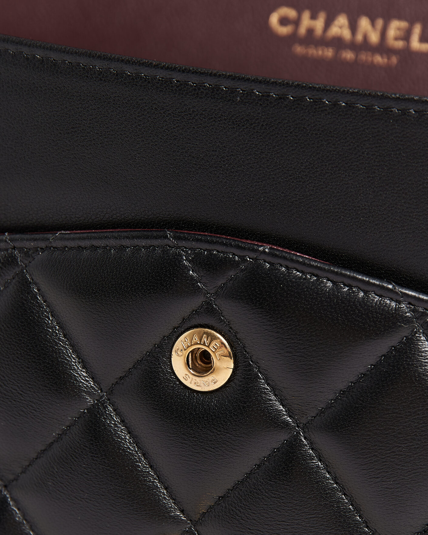 Herr | Pre-Owned & Vintage Bags | Chanel Pre-Owned | Classic Jumbo Double Flap Bag Lambskin Black