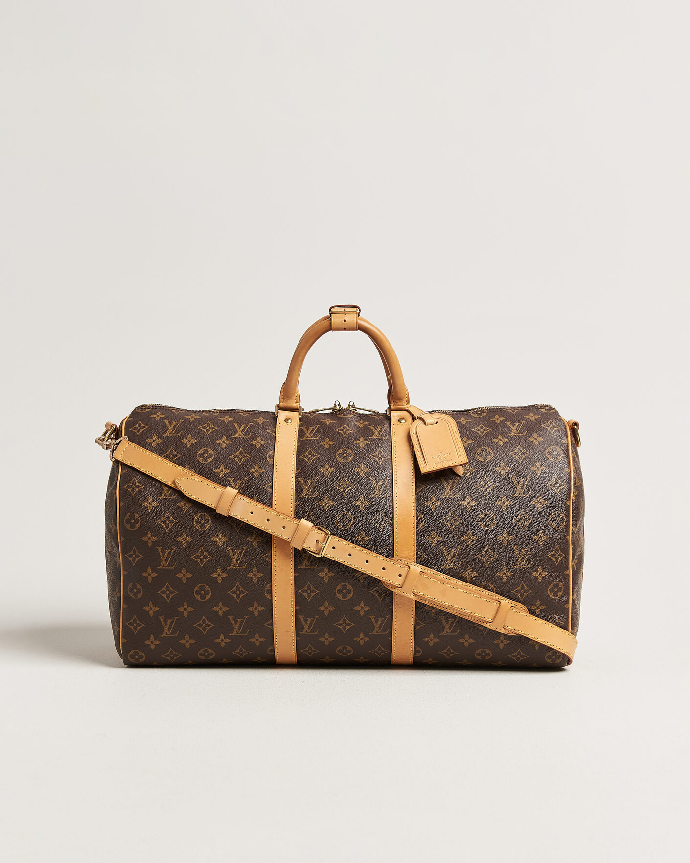 Herr | Pre-Owned & Vintage Bags | Louis Vuitton Pre-Owned | Keepall Bandouliére 50 Monogram