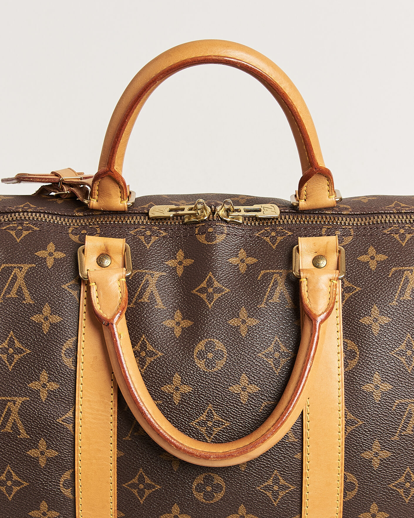Herr | Pre-Owned & Vintage Bags | Louis Vuitton Pre-Owned | Keepall Bandouliére 50 Monogram