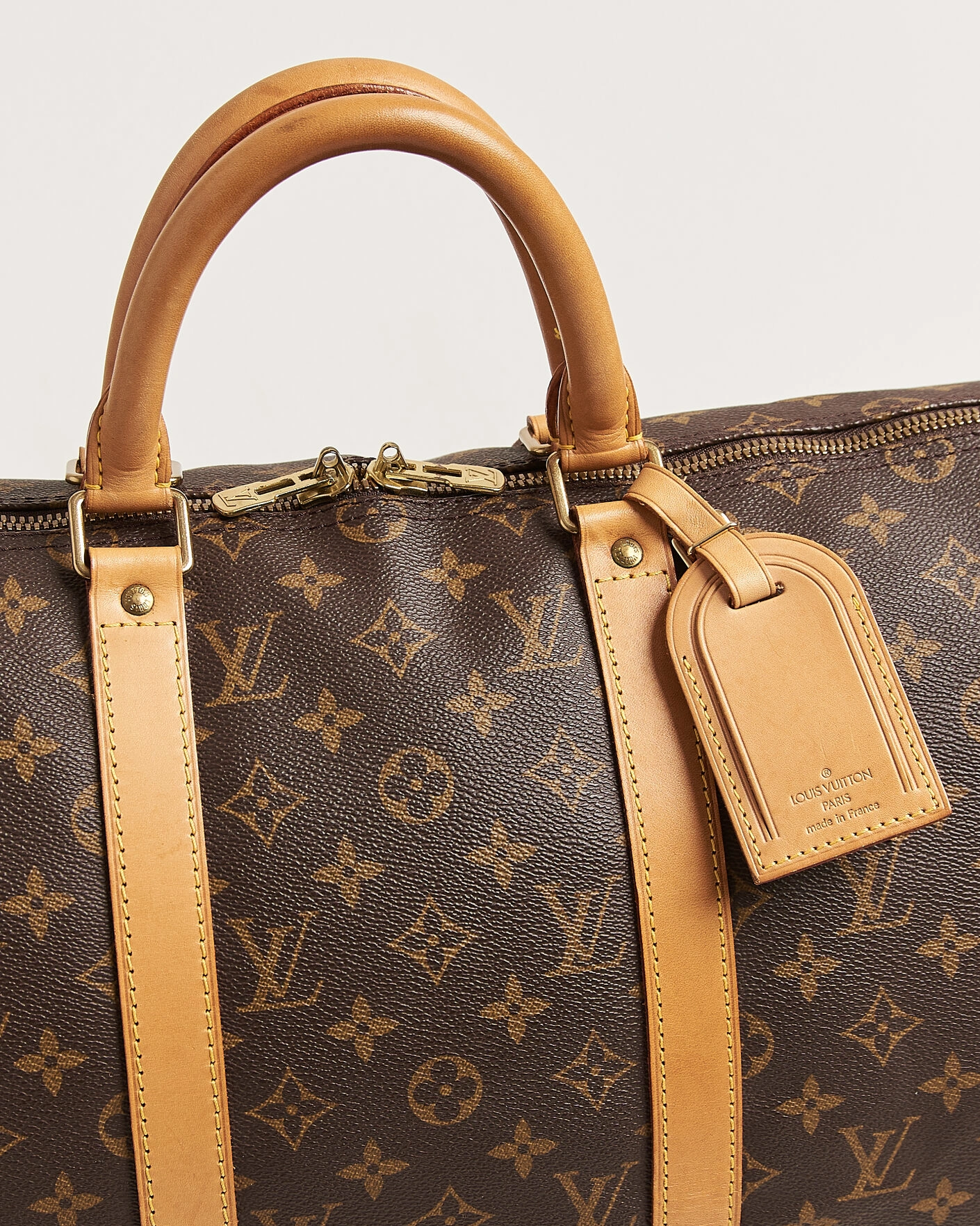 Herr | Pre-Owned & Vintage Bags | Louis Vuitton Pre-Owned | Keepall Bandouliére 50 Monogram