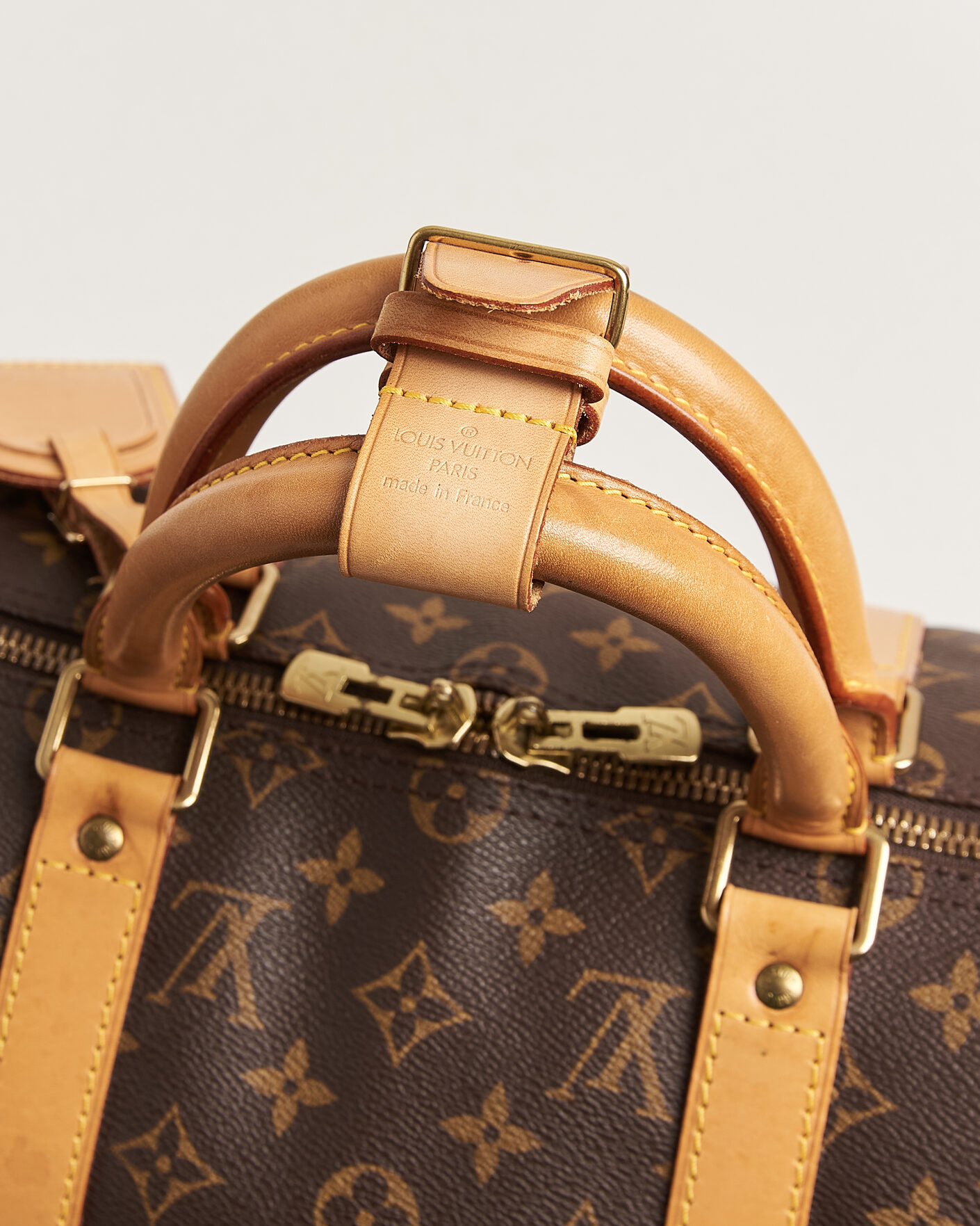 Herr | Pre-Owned & Vintage Bags | Louis Vuitton Pre-Owned | Keepall Bandouliére 50 Monogram