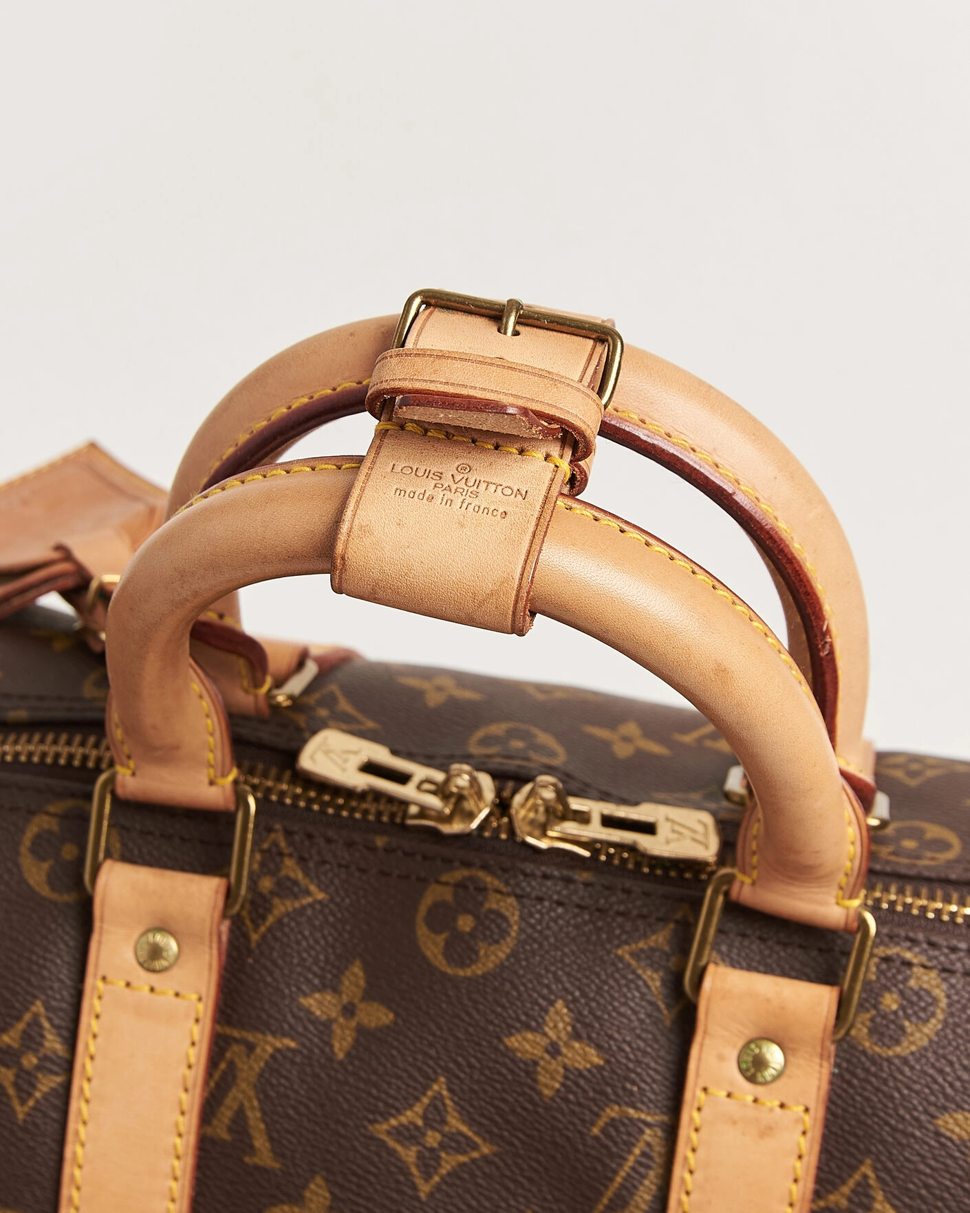 Herr | Pre-Owned & Vintage Bags | Louis Vuitton Pre-Owned | Keepall Bandouliére 45 Monogram