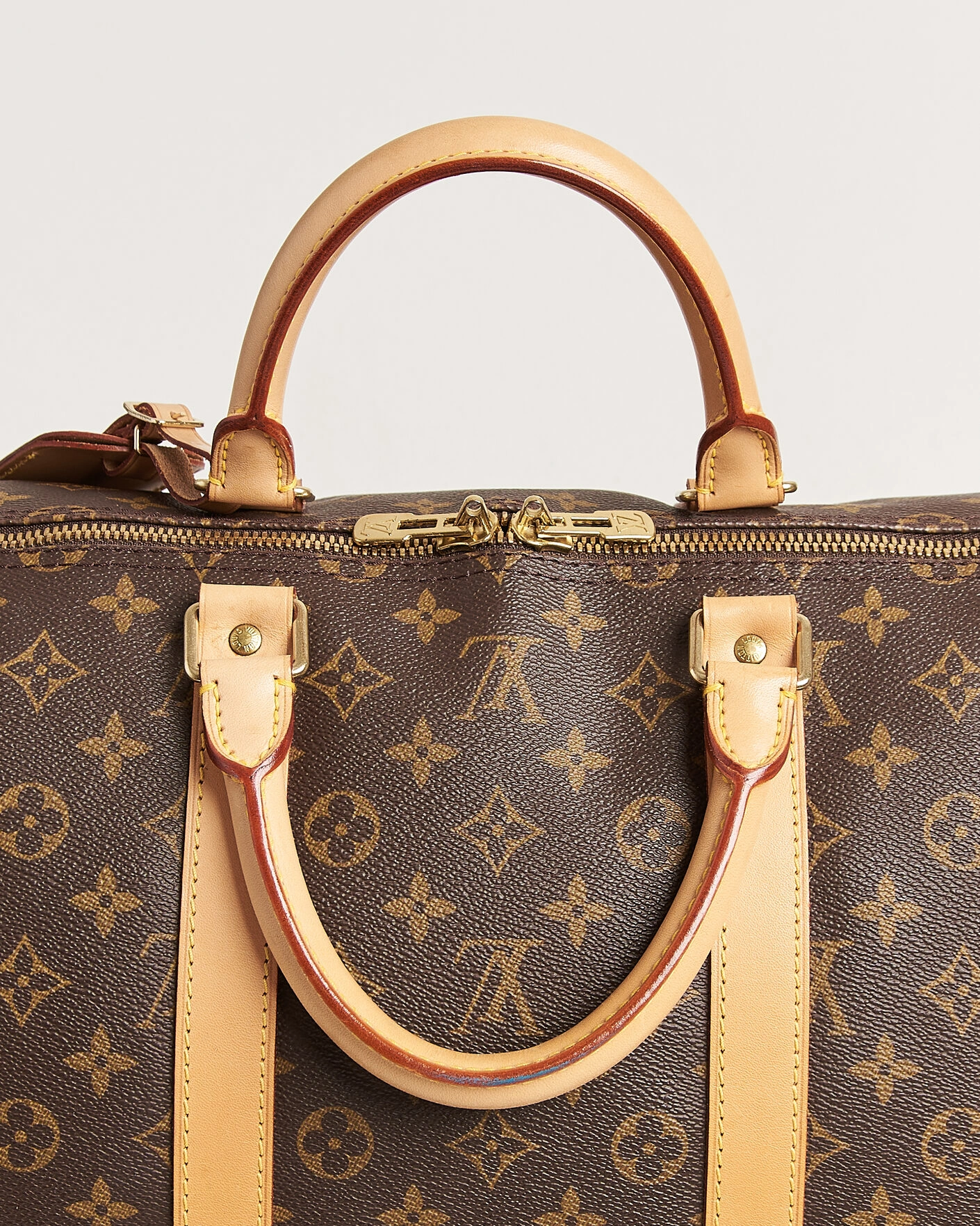 Herr | Pre-Owned & Vintage Bags | Louis Vuitton Pre-Owned | Keepall Bandouliére 55 Monogram