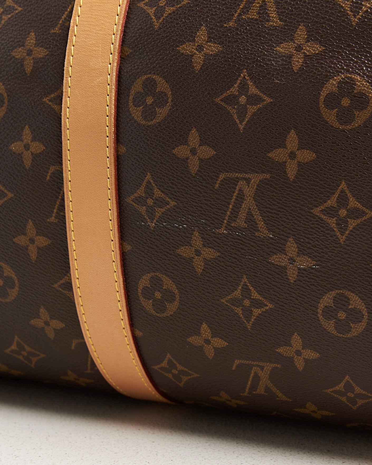 Herr | Pre-Owned & Vintage Bags | Louis Vuitton Pre-Owned | Keepall Bandouliére 55 Monogram