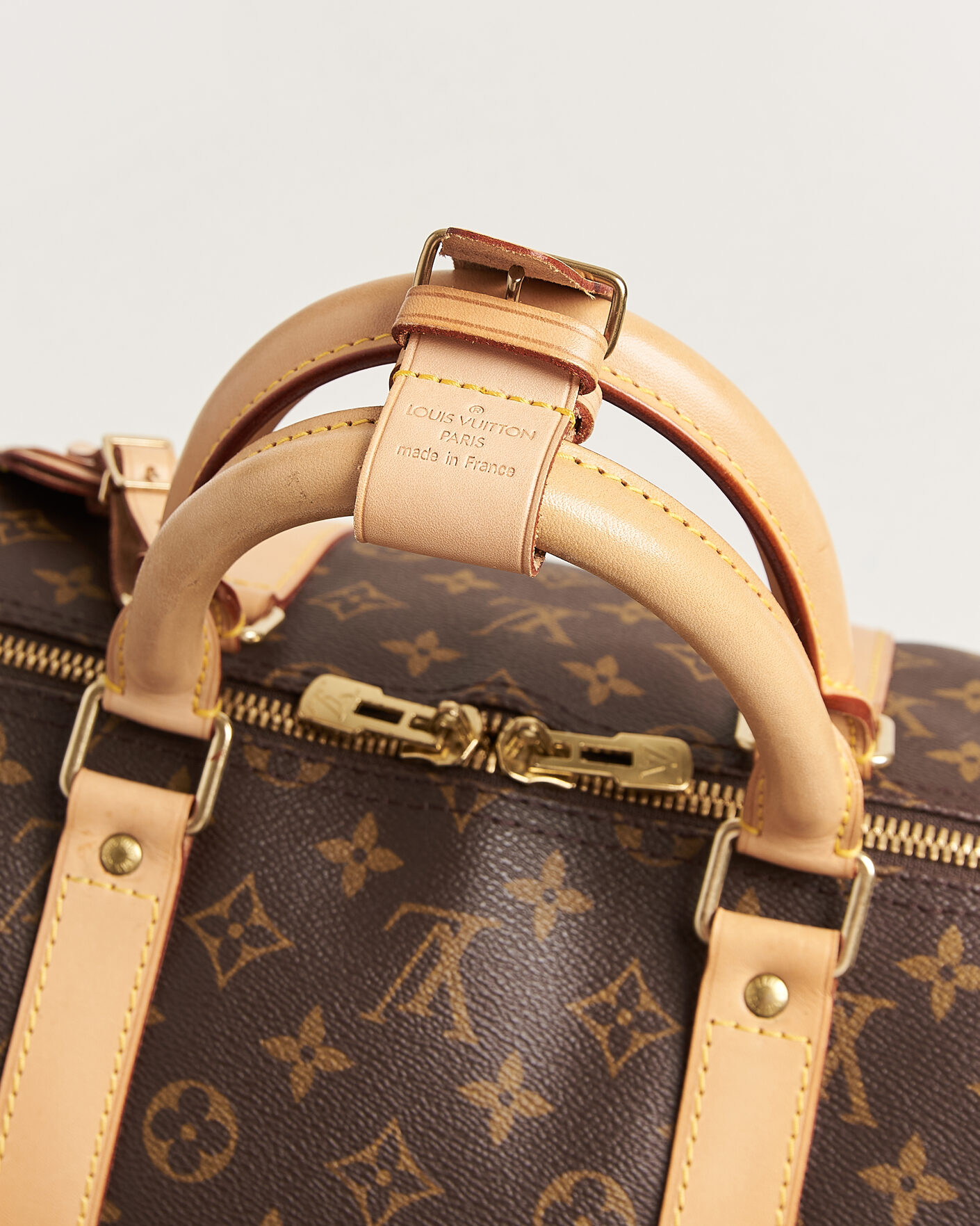 Herr | Pre-Owned & Vintage Bags | Louis Vuitton Pre-Owned | Keepall Bandouliére 55 Monogram