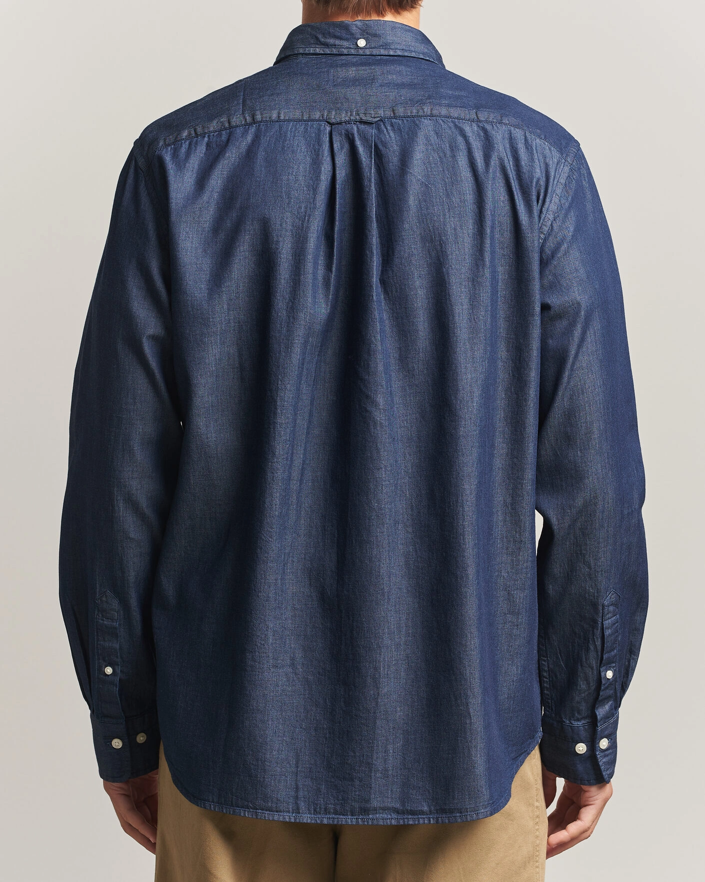 Herr | Skjortor | Gant | Regular Fit Indigo Shirt Dark Indigo