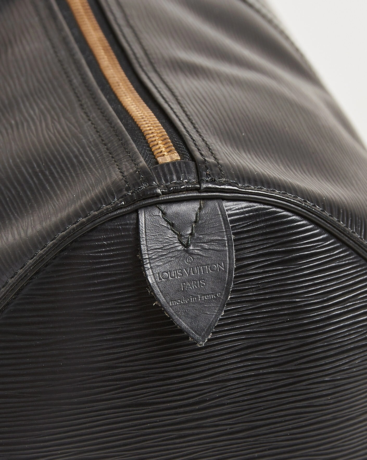 Herr | Pre-Owned & Vintage Bags | Louis Vuitton Pre-Owned | Keepall 60 Epi Leather Black