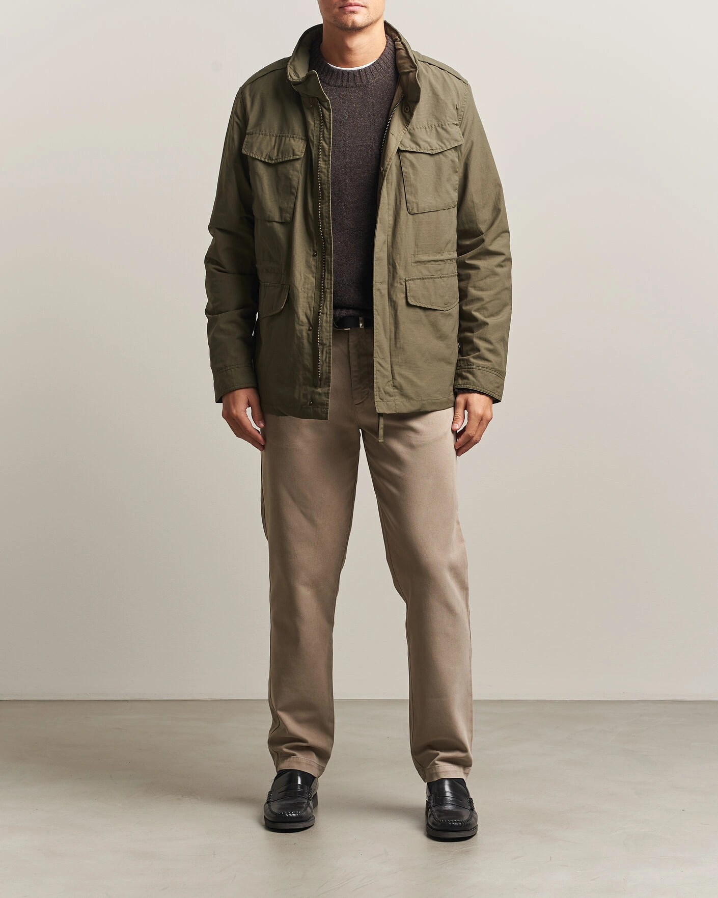 Herr | Jackor | A Day's March | Barnett M65 Jacket Olive