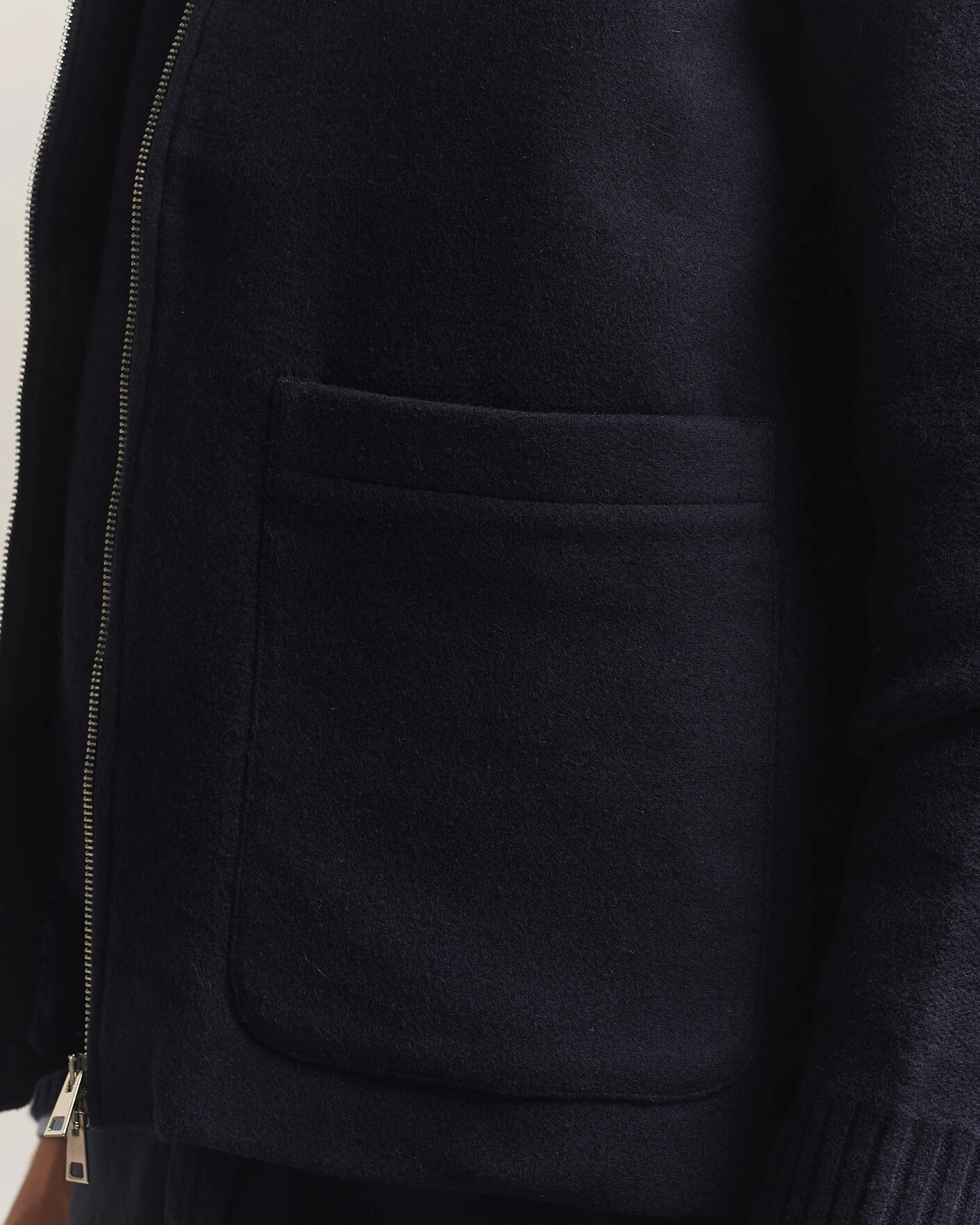 Herr | Västar | A Day's March | Canora Lined Wool Vest Navy