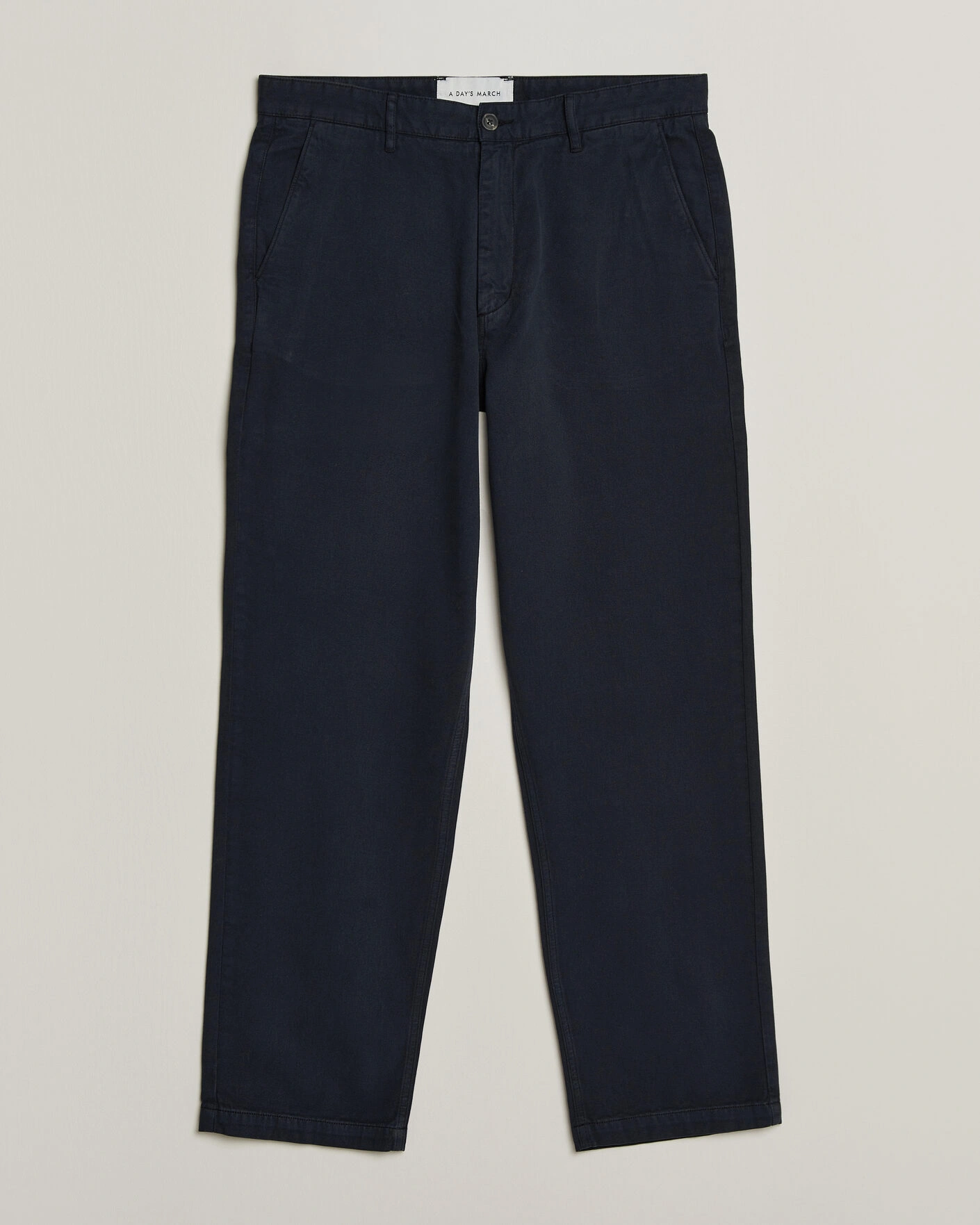 Herr | Byxor | A Day's March | Redwood Cotton Chinos Navy