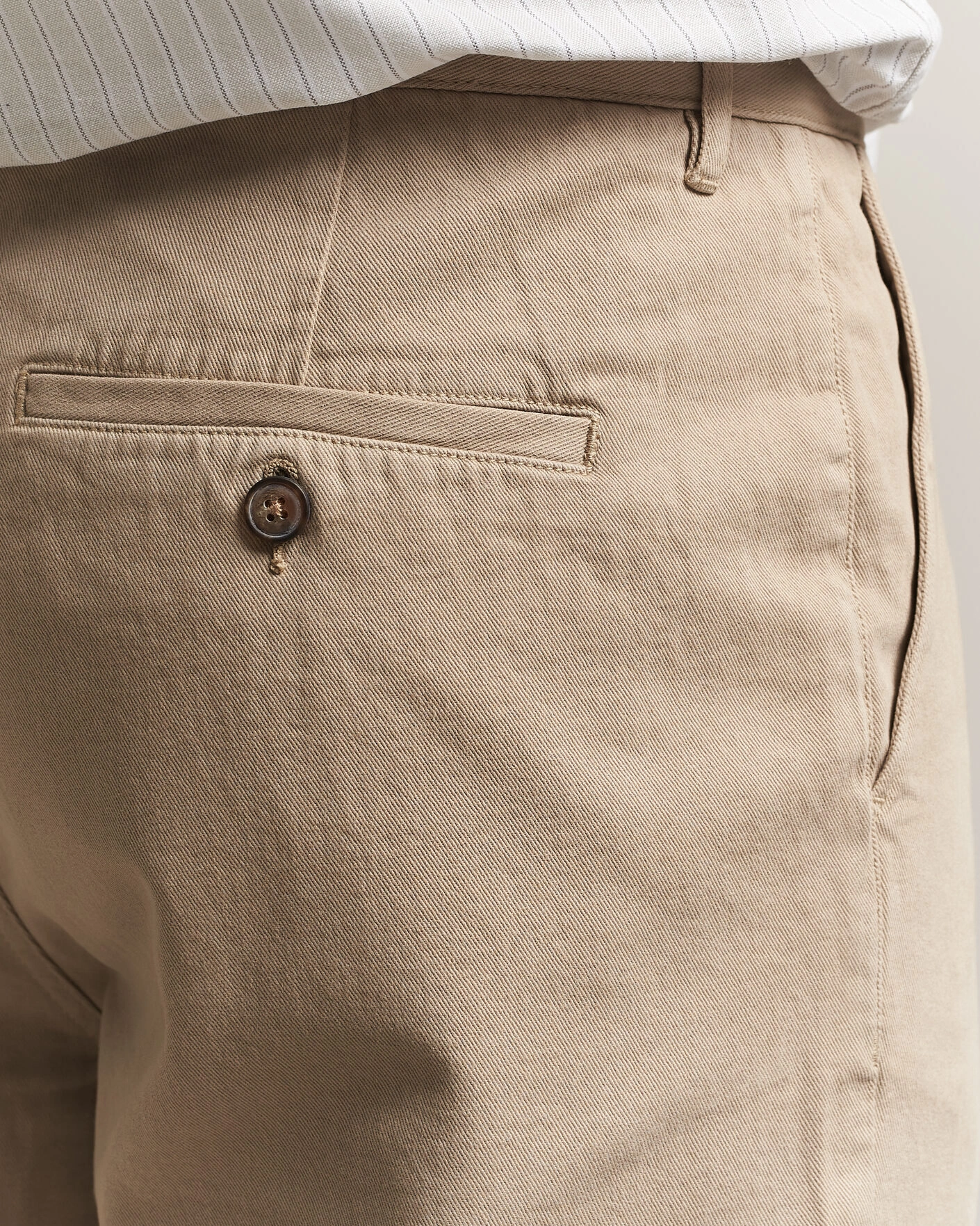 Herr | Byxor | A Day's March | Redwood Cotton Chinos Khaki