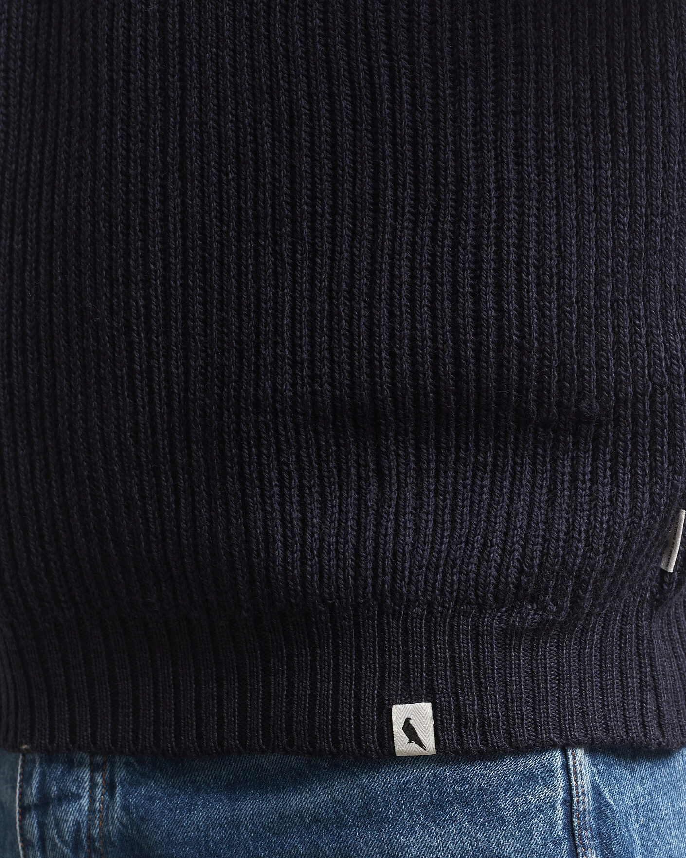 Herr | Tröjor | Peregrine | Foxton Quarter Zip Jumperr Navy