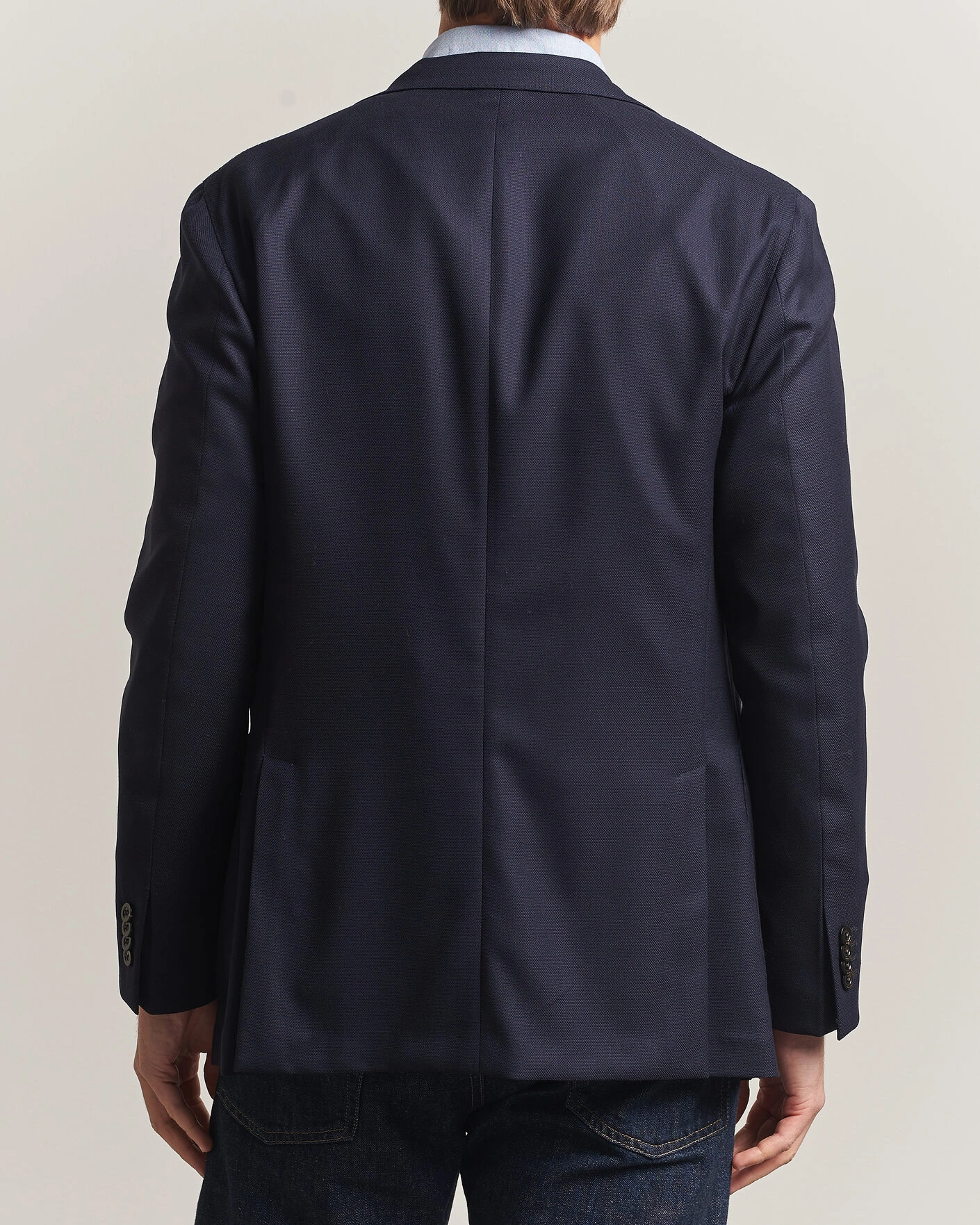 Herr | Kavajer | Boglioli for Care of Carl | Boglioli K Jacket Exclusive Hopsack Blazer Navy