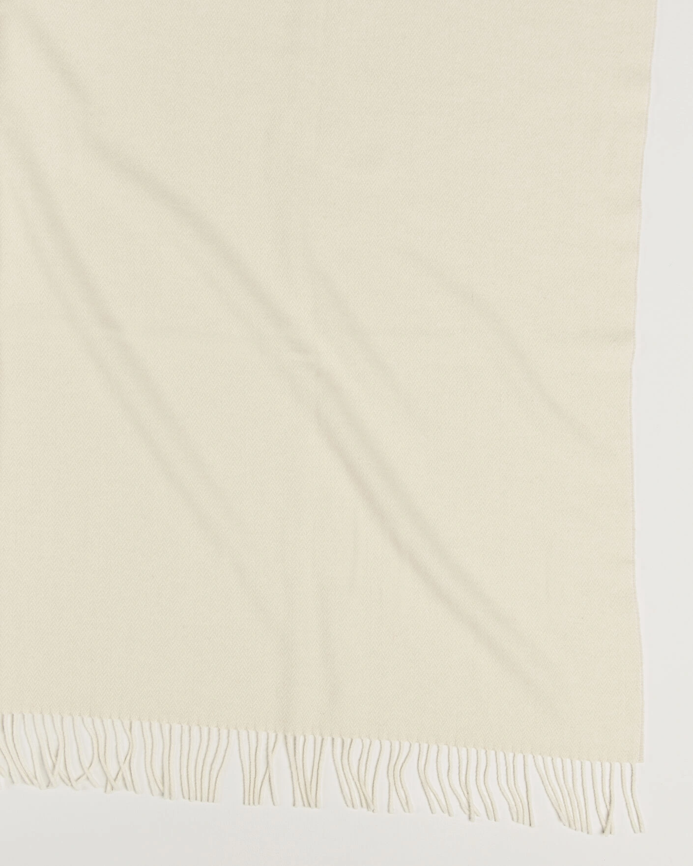 Herr | Textilier | Ralph Lauren Home | Jax Wool/Cashmere Throw Blanket True Cream