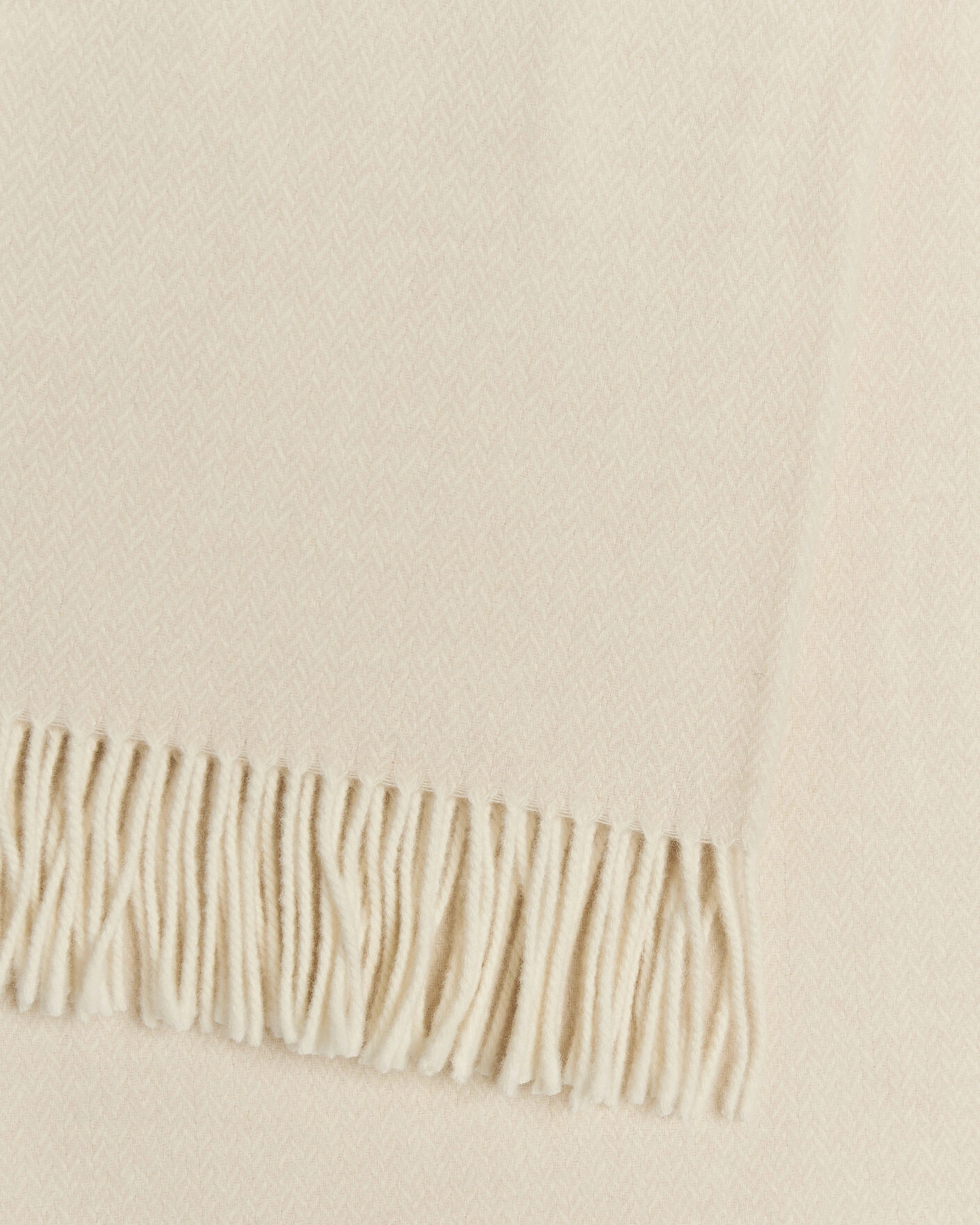 Herr | Textilier | Ralph Lauren Home | Jax Wool/Cashmere Throw Blanket True Cream
