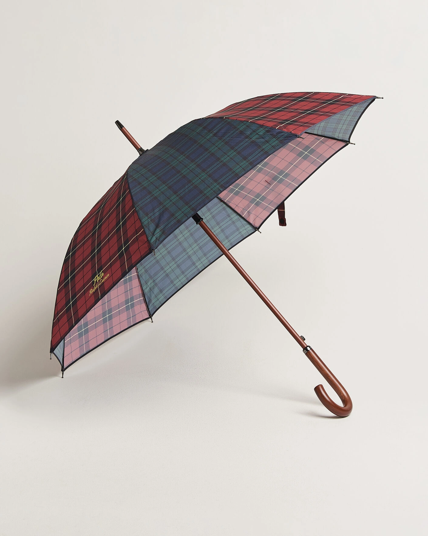 Herr | Paraplyer | Ralph Lauren Home | Linwood Large Heritage Pattern Umbrella Multi