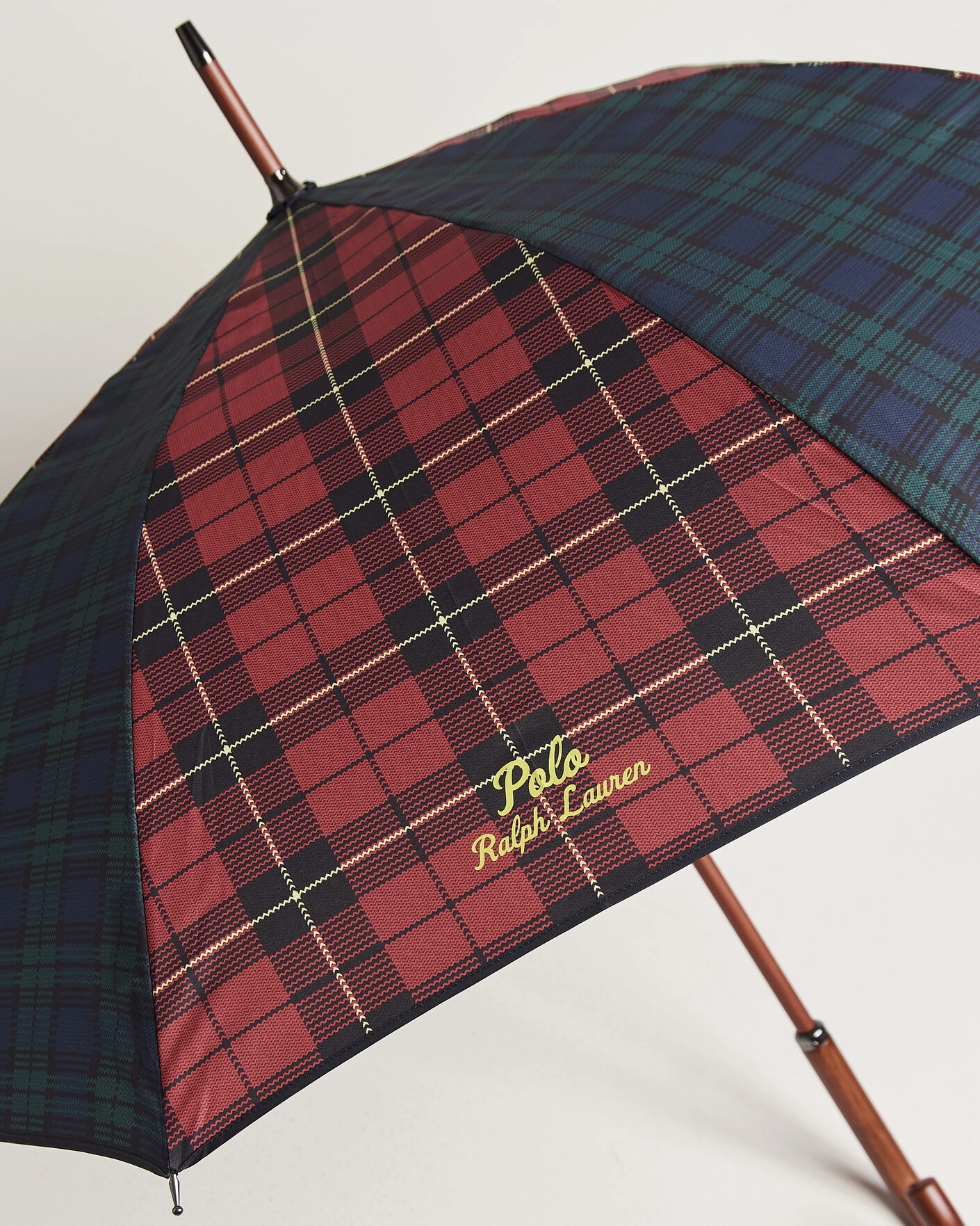 Herr | Paraplyer | Ralph Lauren Home | Linwood Large Heritage Pattern Umbrella Multi