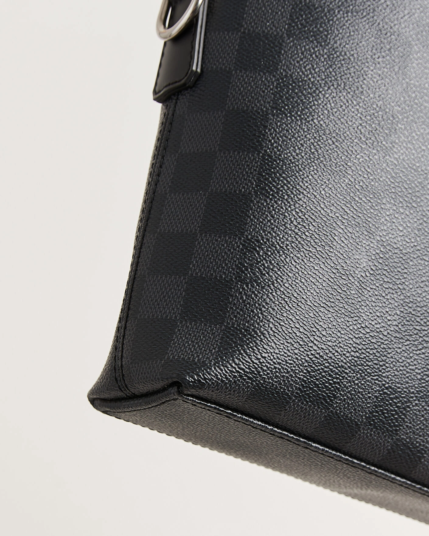 Herr | Pre-Owned & Vintage Bags | Louis Vuitton Pre-Owned | Porte Documents Bag Damier Graphite