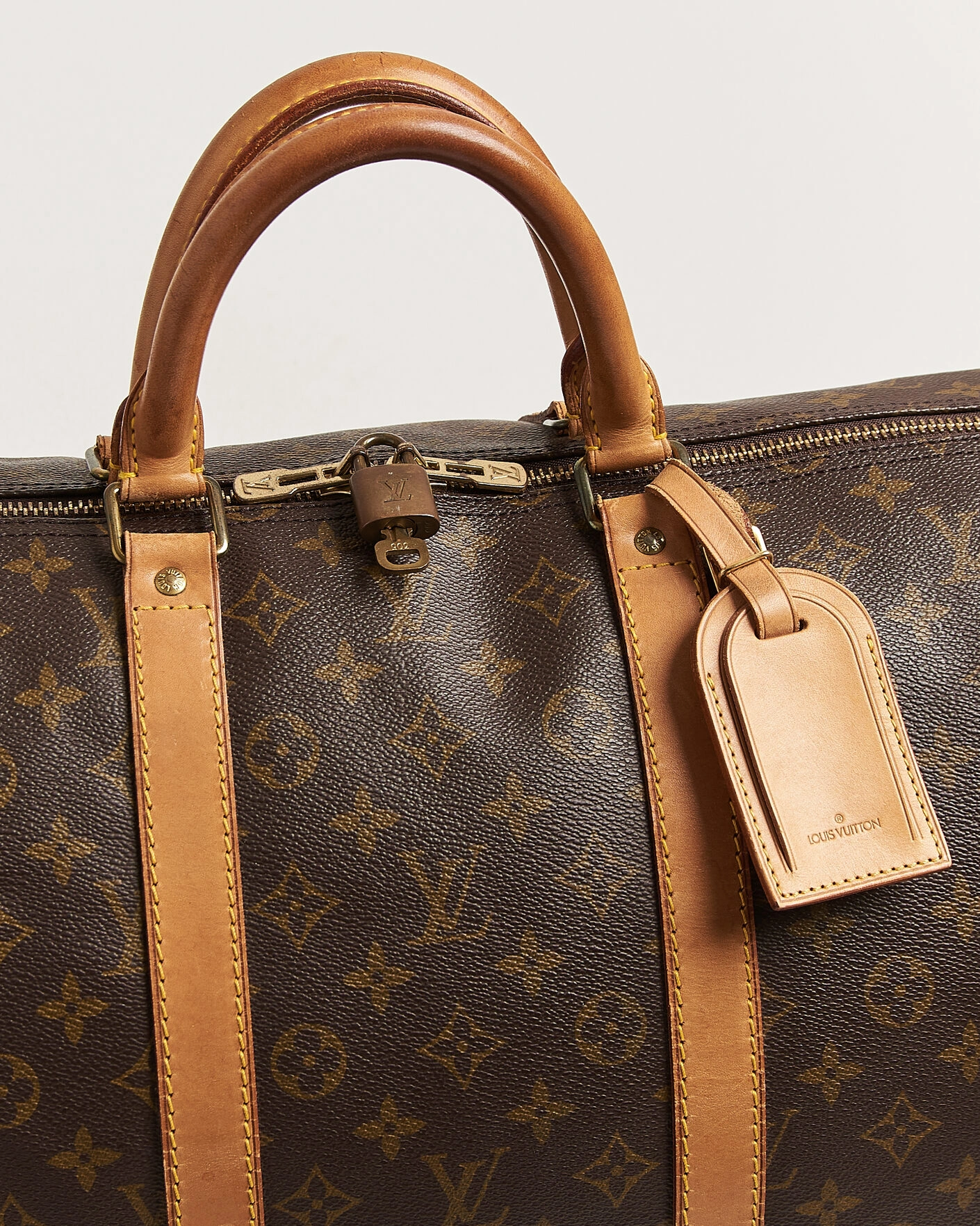 Herr | Pre-Owned & Vintage Bags | Louis Vuitton Pre-Owned | Keepall 55 Bandoulière Monogram