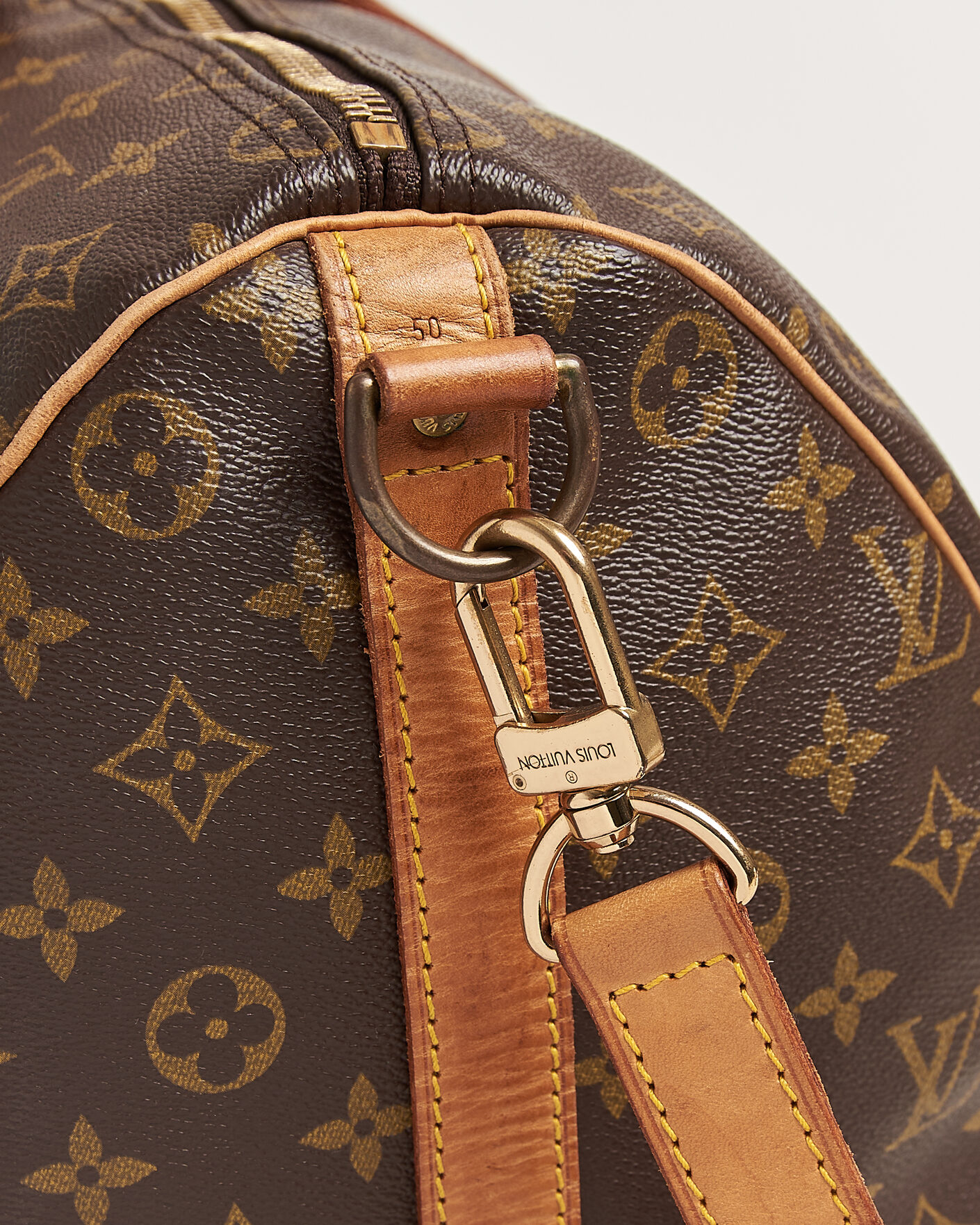 Herr | Pre-Owned & Vintage Bags | Louis Vuitton Pre-Owned | Keepall 50 Bandoulière Monogram