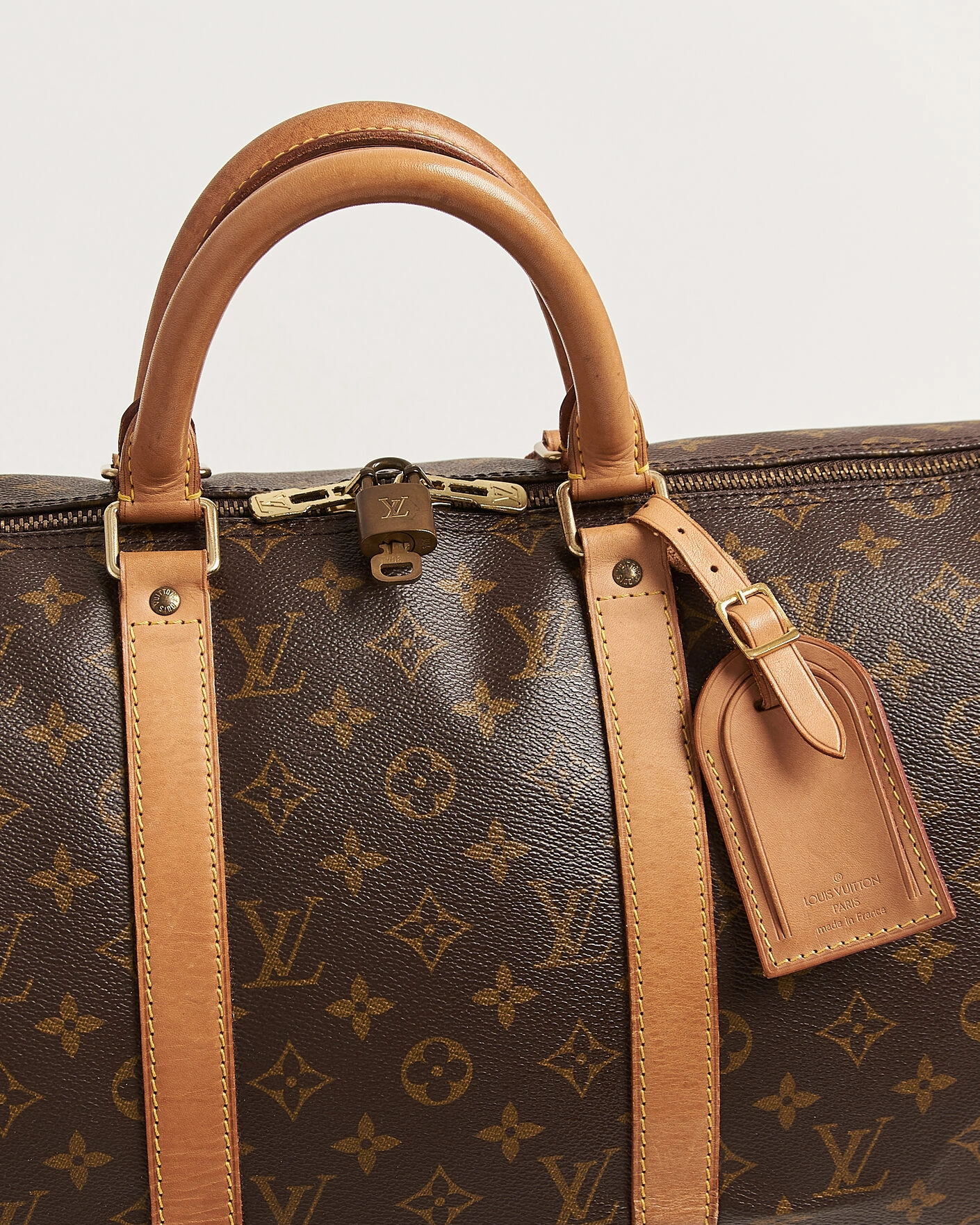 Herr | Pre-Owned & Vintage Bags | Louis Vuitton Pre-Owned | Keepall 50 Bandoulière Monogram