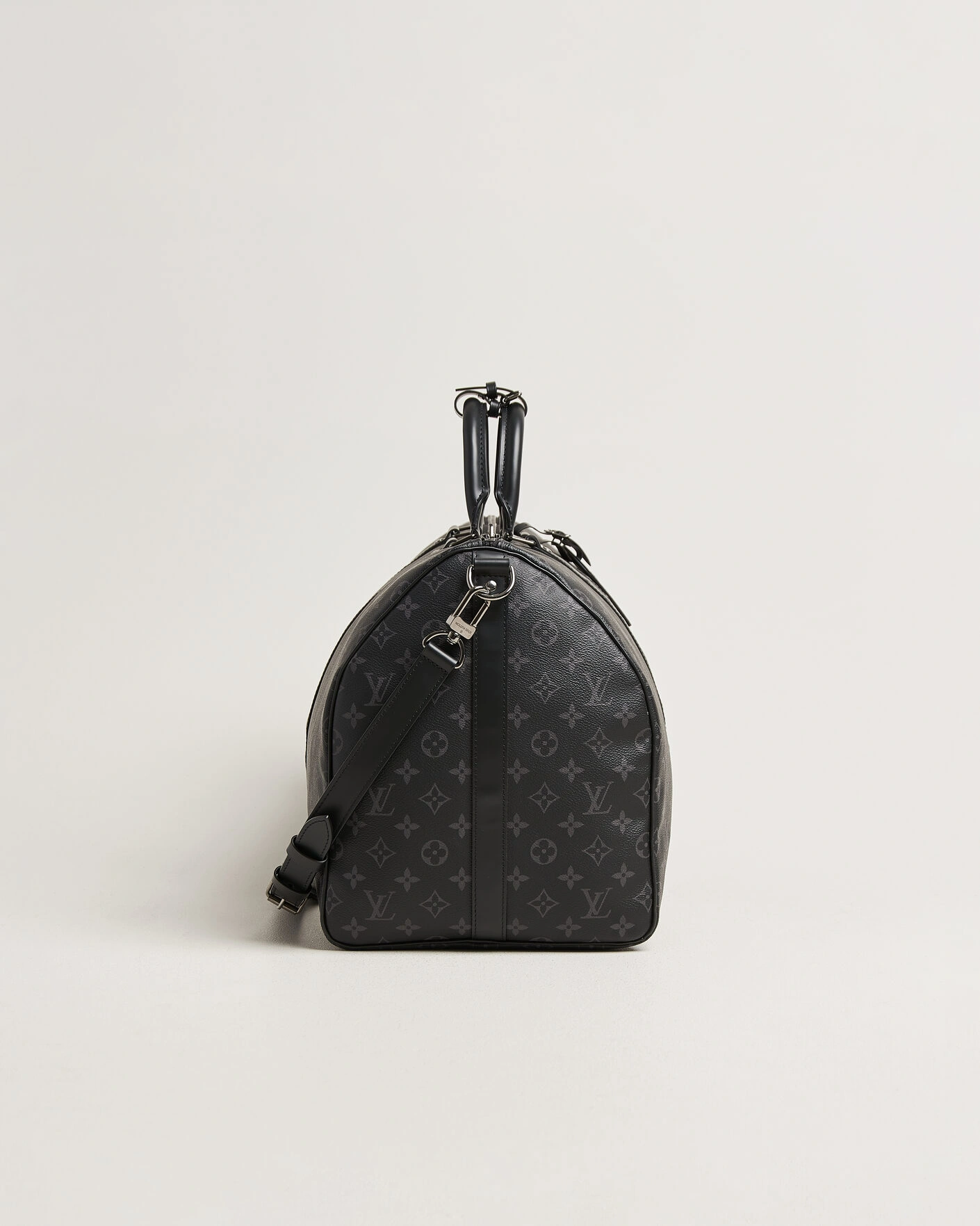 Herr | Pre-Owned & Vintage Bags | Louis Vuitton Pre-Owned | Keepall 55 Bandoulière Monogram Eclipse