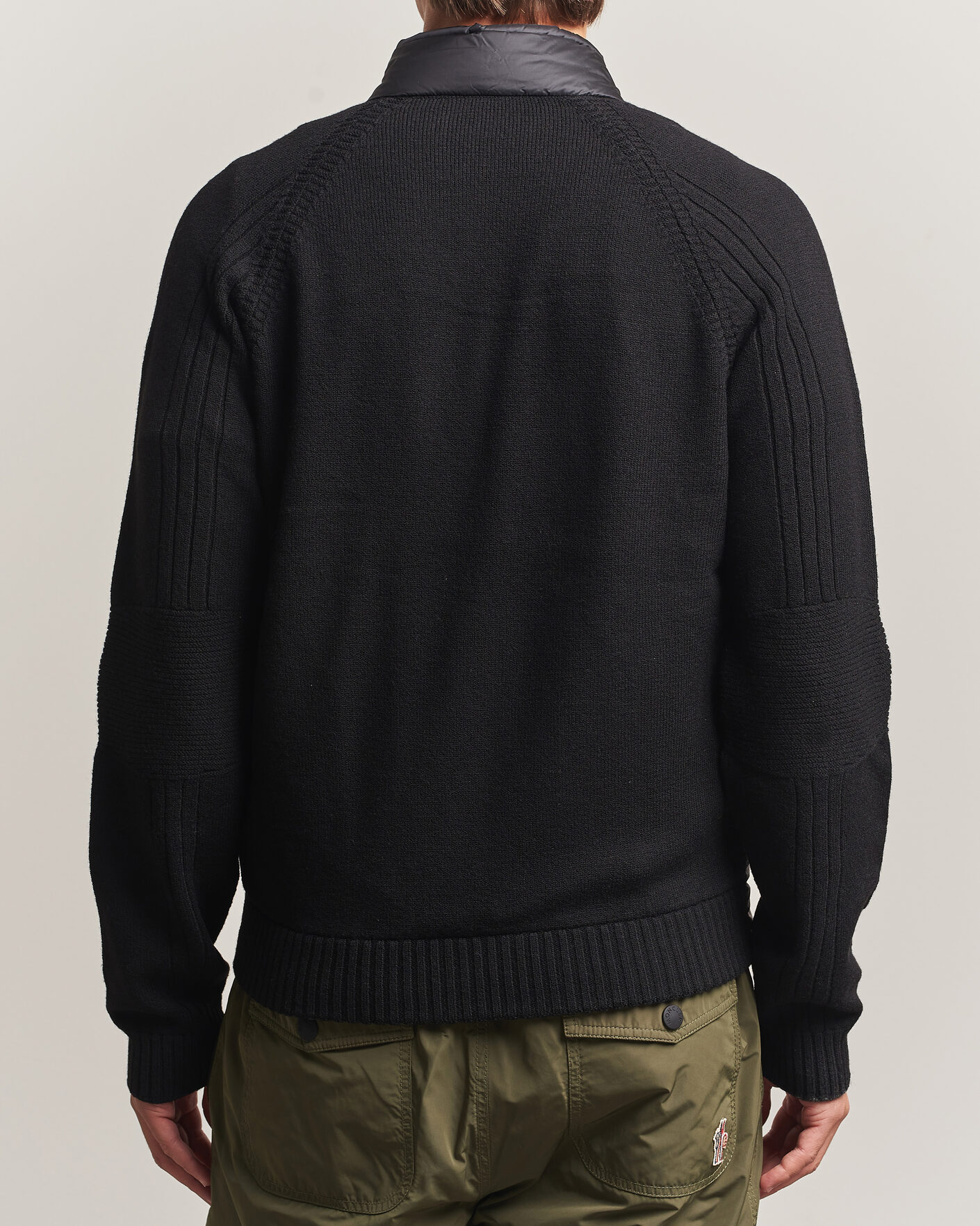 Herr | Jackor | Moncler Grenoble | Padded Hybrid Cardigan Black