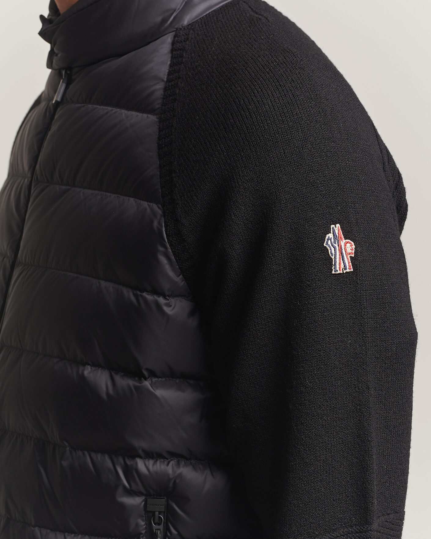 Herr | Jackor | Moncler Grenoble | Padded Hybrid Cardigan Black