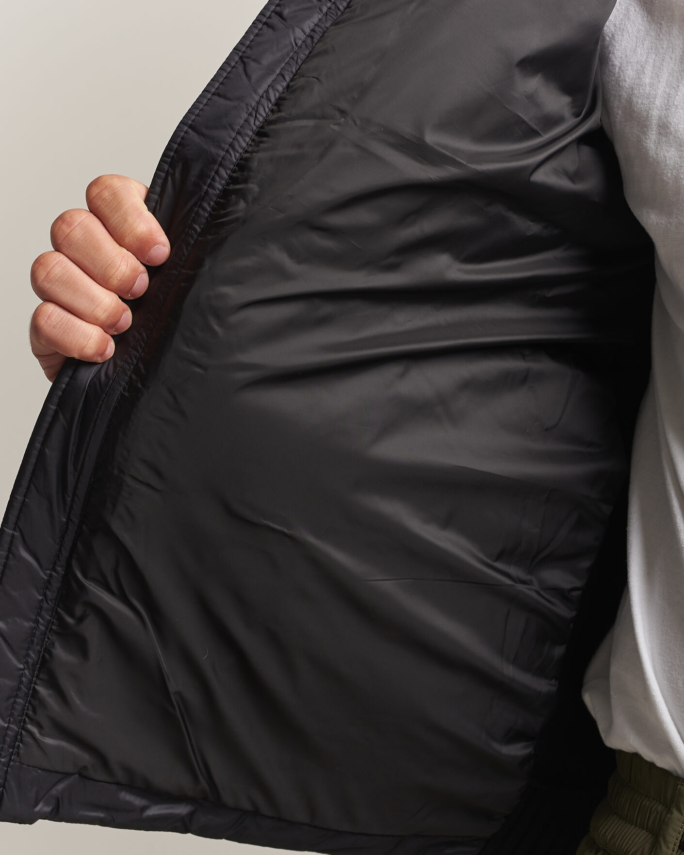 Herr | Jackor | Moncler Grenoble | Padded Hybrid Cardigan Black