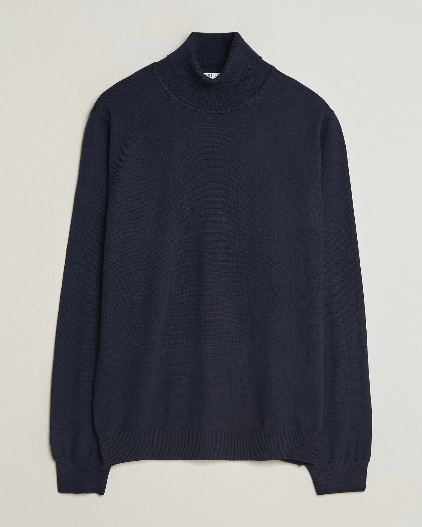 Herr | Tröjor | Filippa K | Merino Knitted Turtleneck Navy