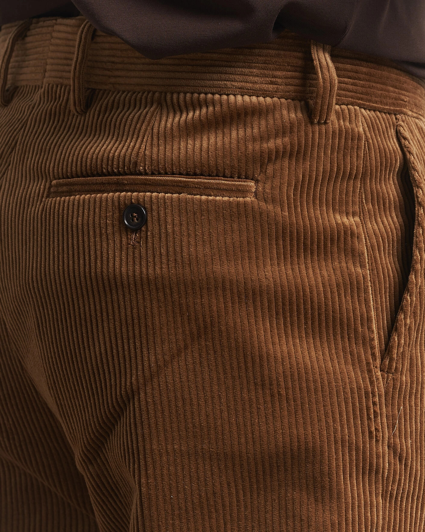 Herr | Byxor | Filippa K | Julian Corduroy Chino Trousers Tobacco