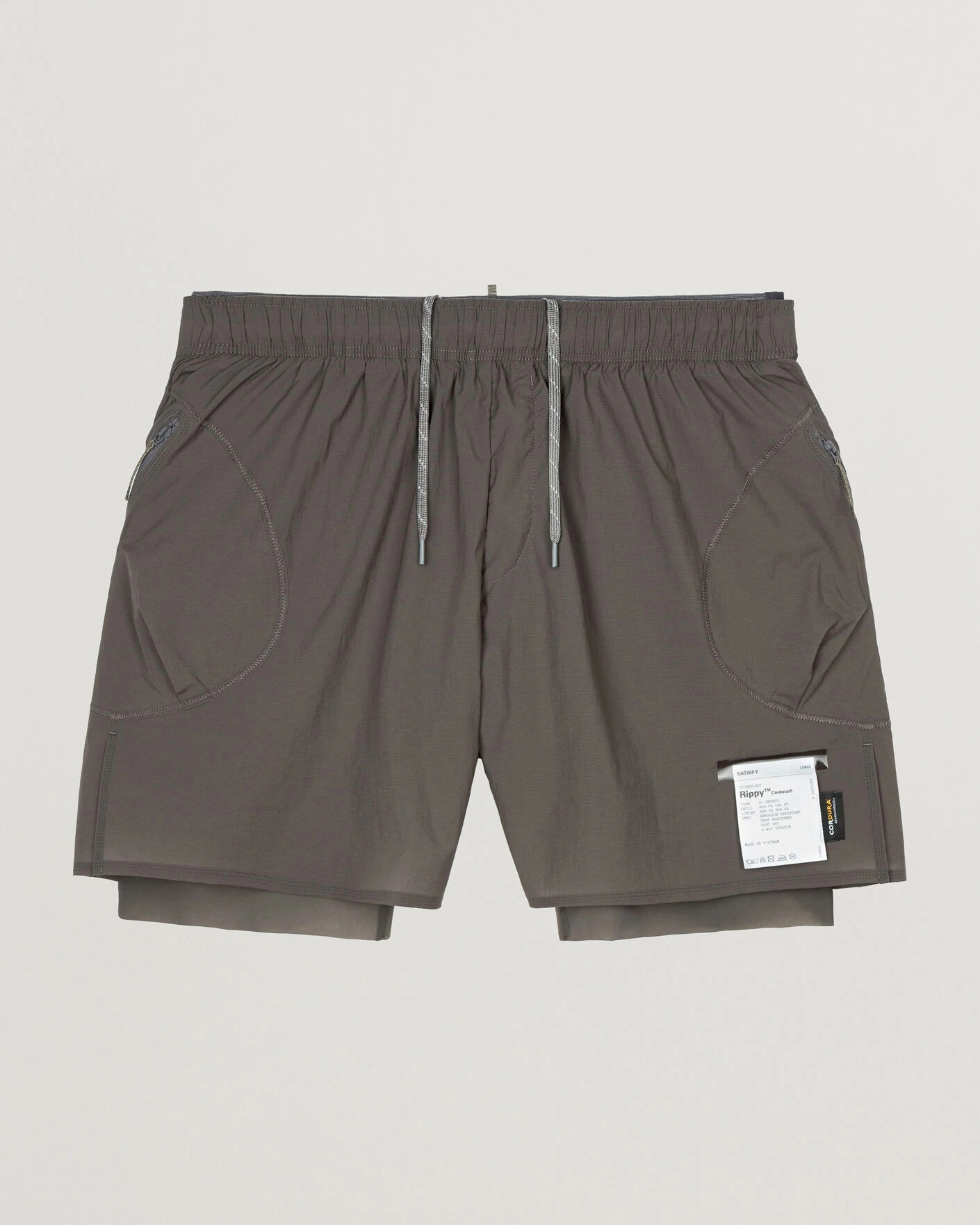Herr | Shorts | Satisfy | Rippy Cordura 5 Inch Shorts Subterranean