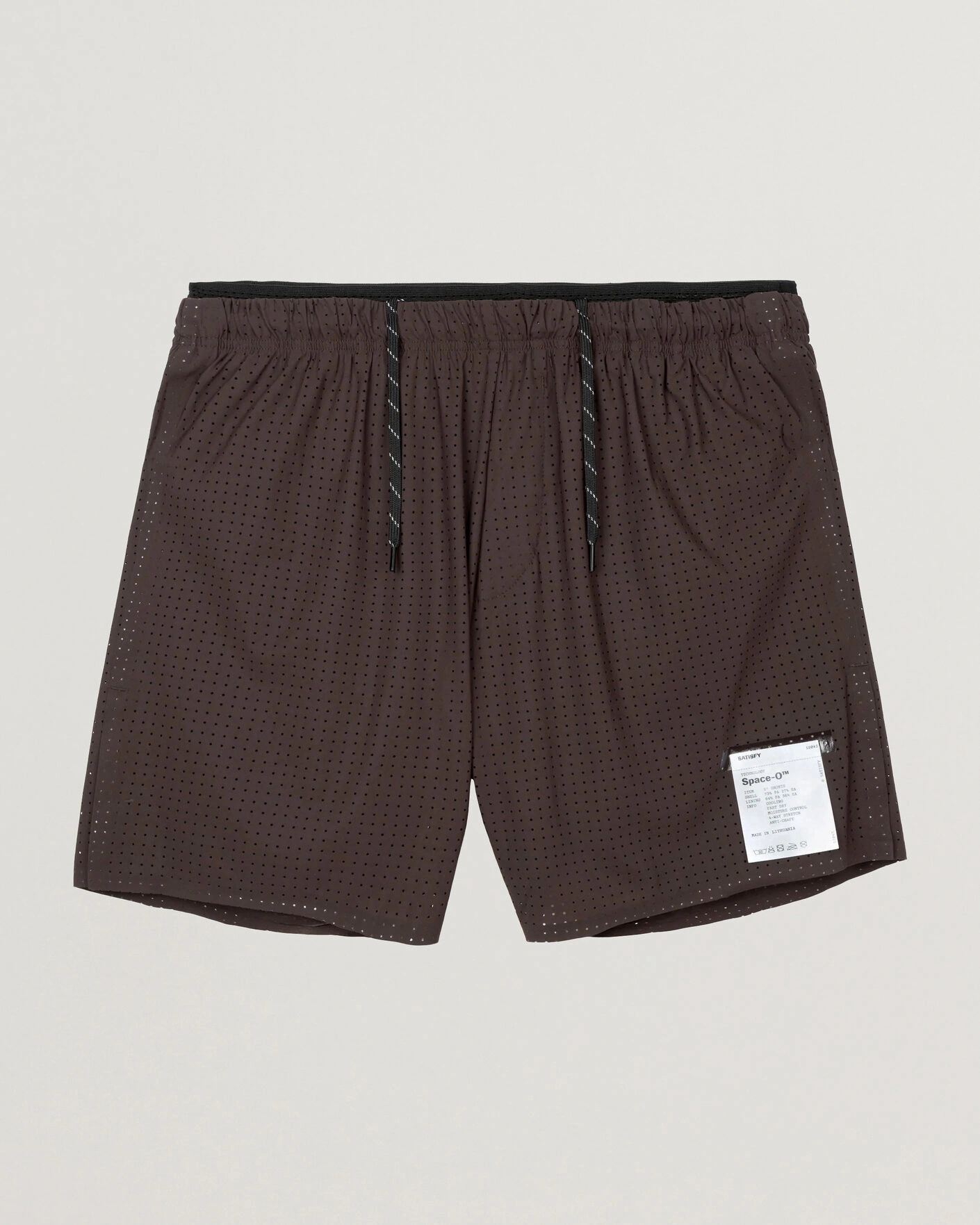 Herr | Shorts | Satisfy | Space-O 5 Inch Shorts Deep Mahogany