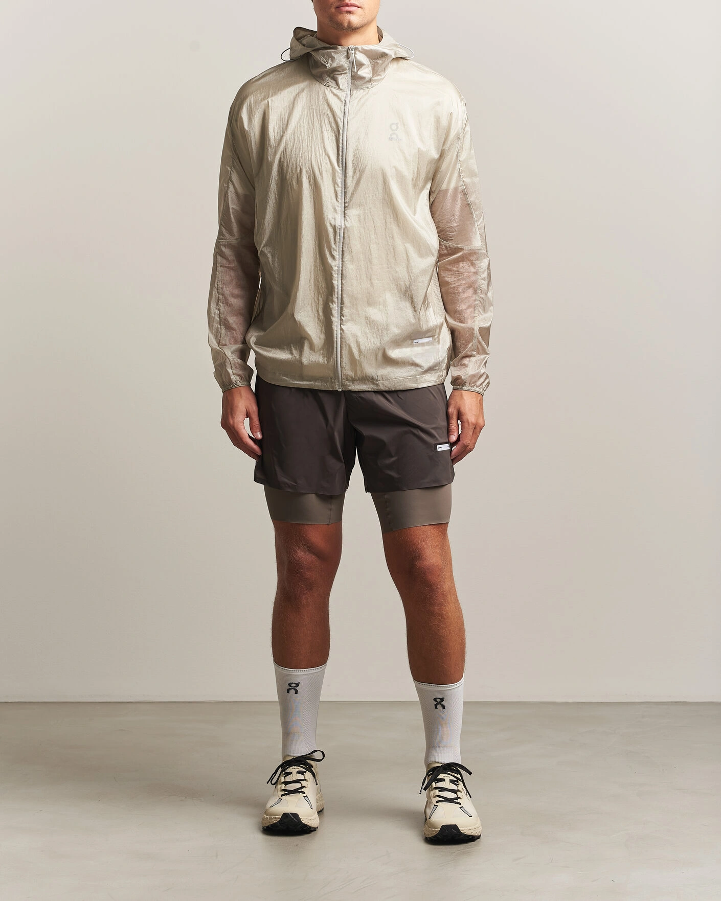 Herr | Shorts | Satisfy | TechSilk 8 Inch Shorts Quicksand