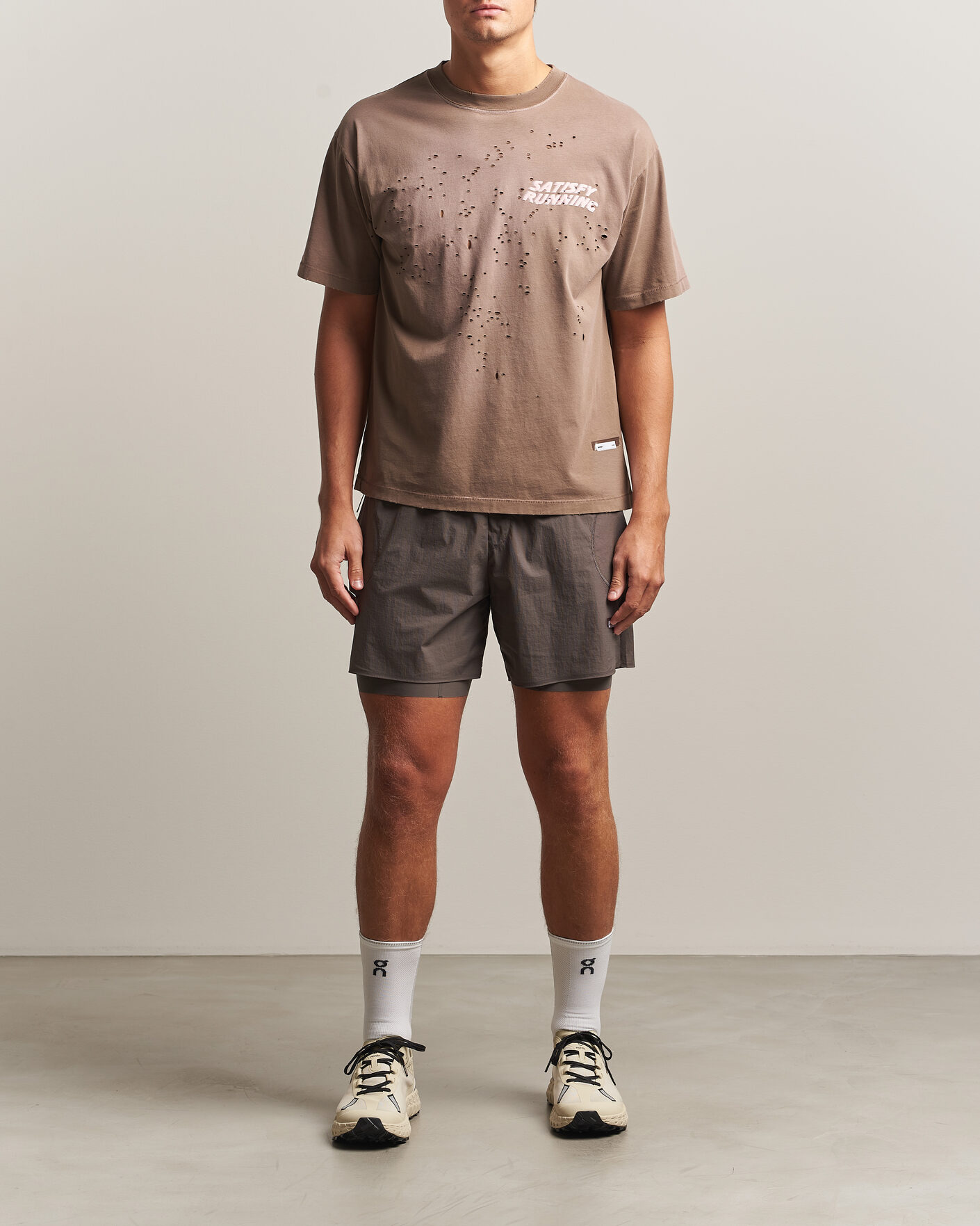 Herr | T-Shirts | Satisfy | MothTech T-Shirt Sun Bleached Rain Drum
