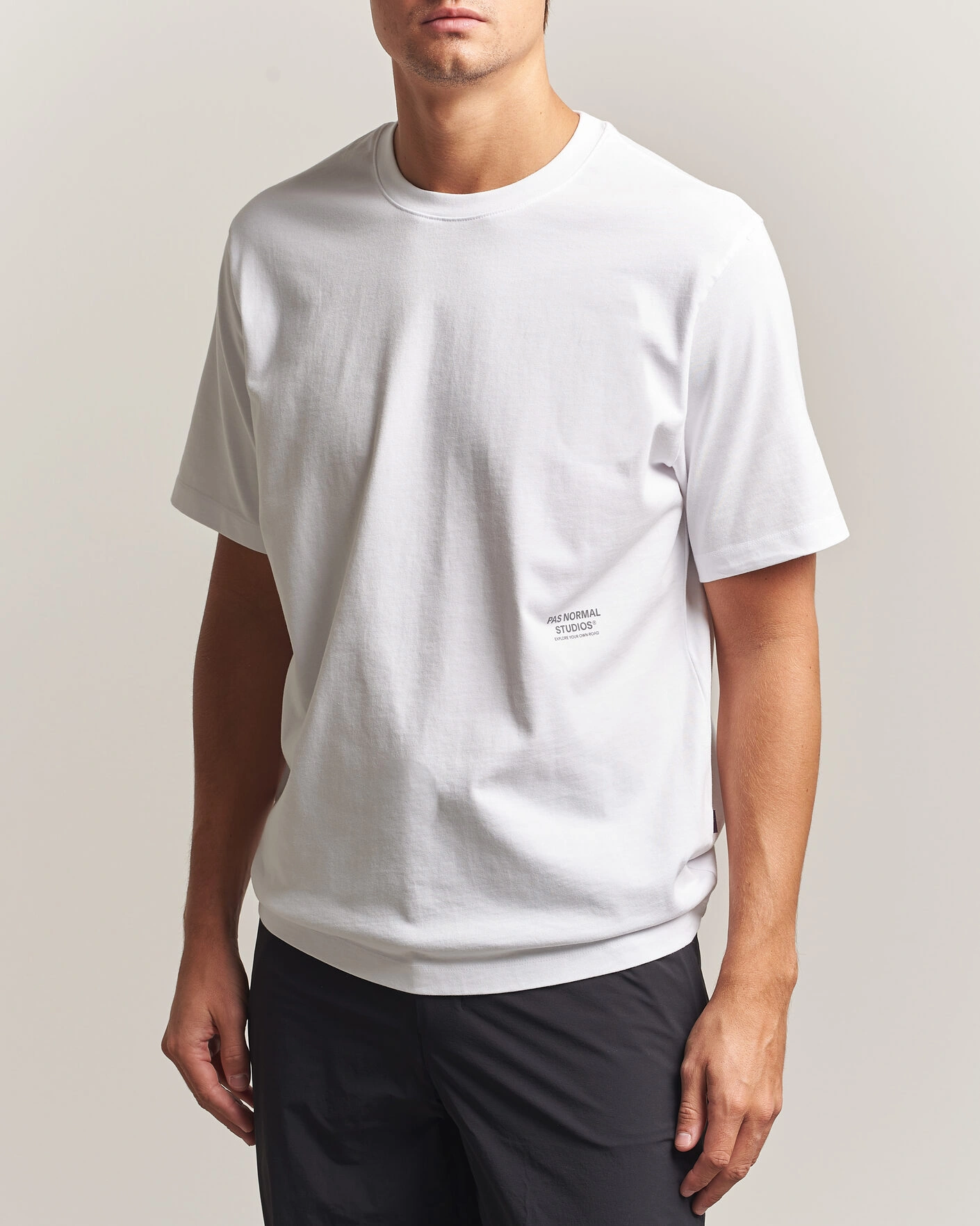 Herr | T-Shirts | Pas Normal Studios | Off-Race Graphic T-Shirt White