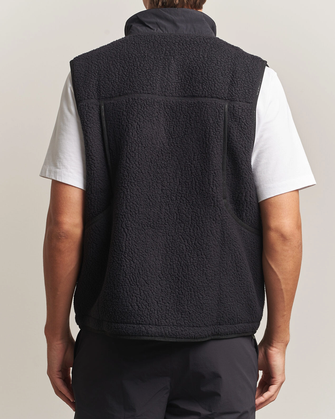 Herr | Tröjor | Pas Normal Studios | Off-Race Pile Fleece Black